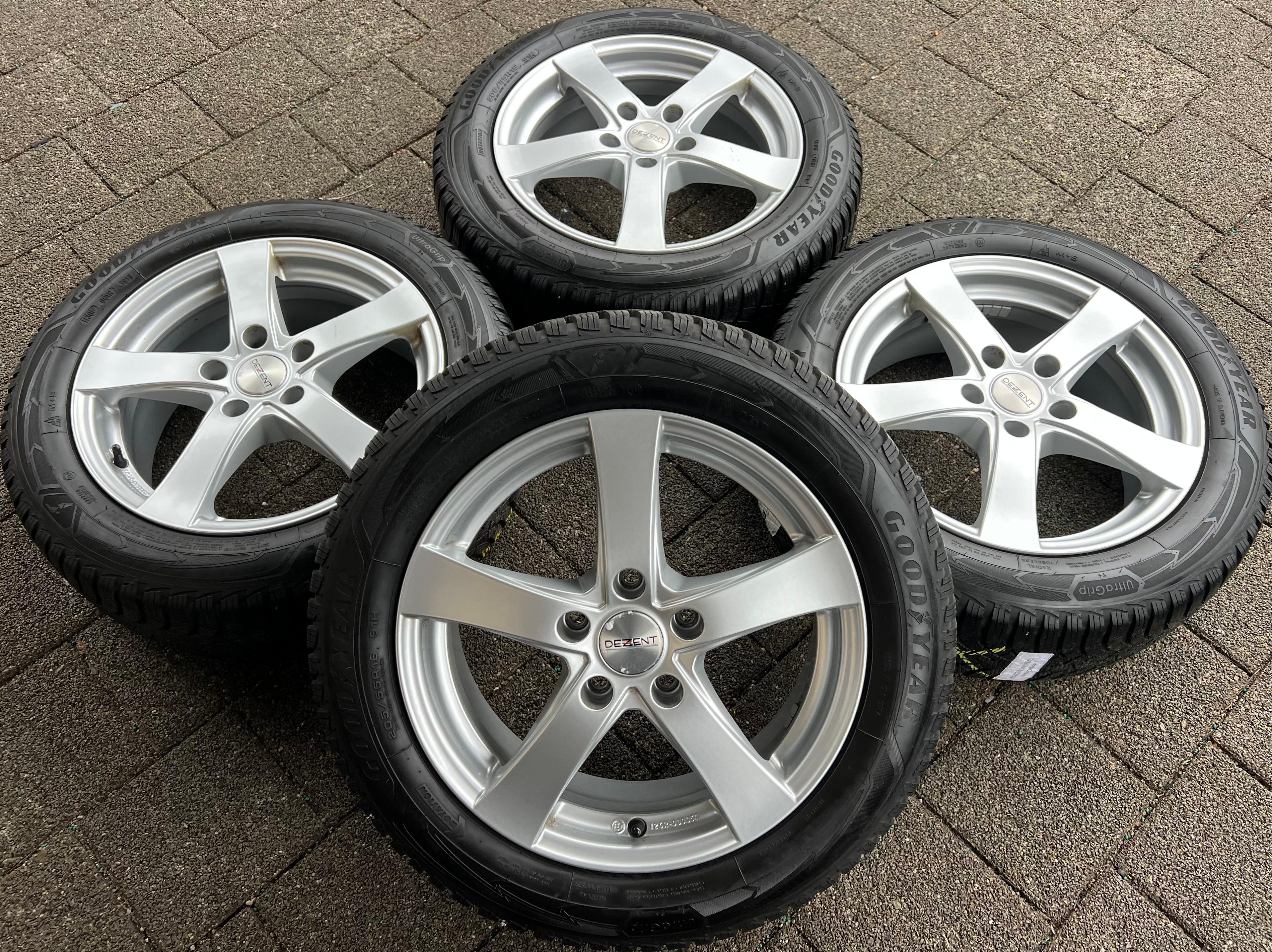 4 ALU WINTERRÄDER AUDI A3 SEAT LEON SKODA OCTAVIA VW GOLF 7 8 205/55R16 91H TOP