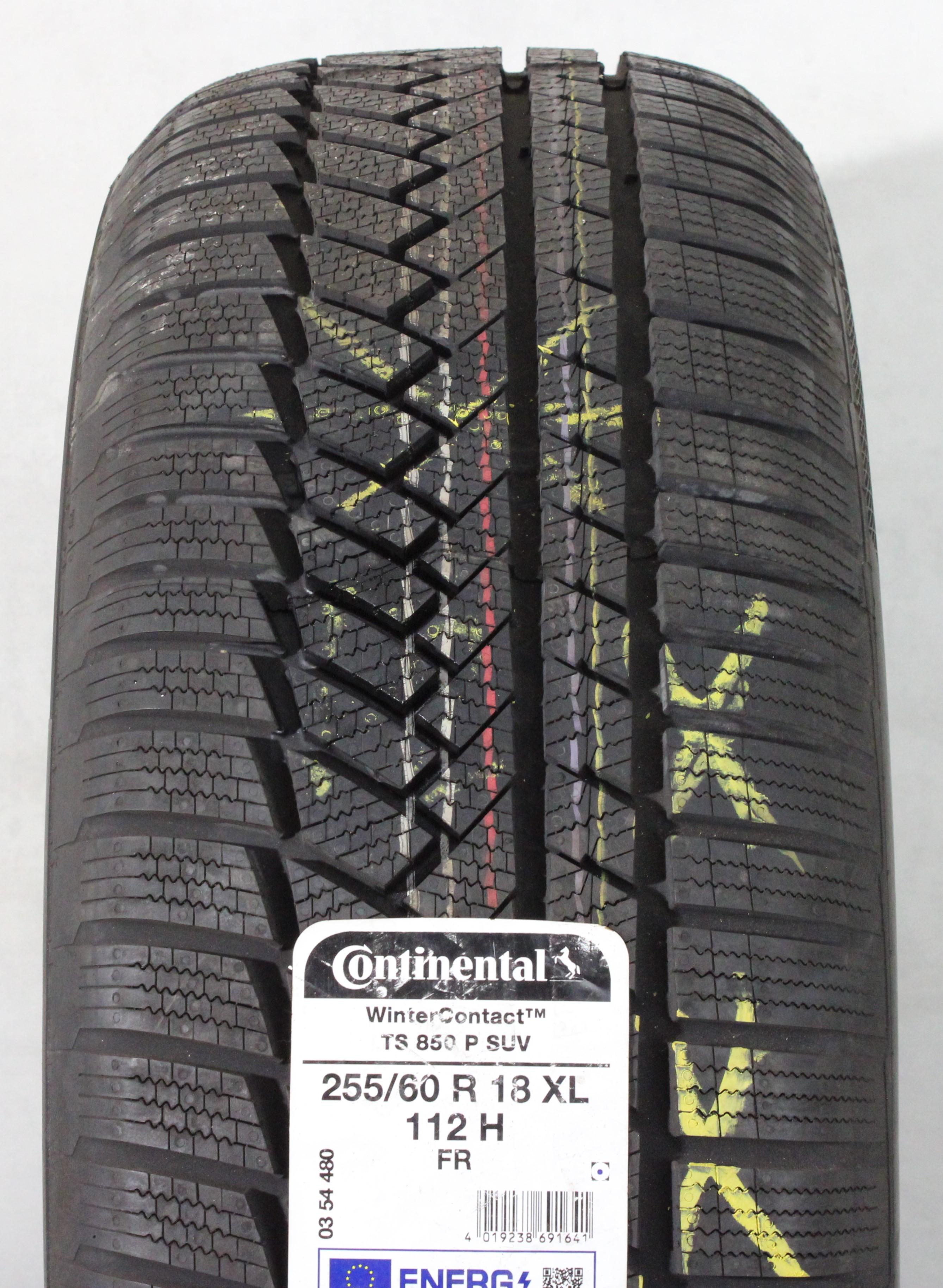 1 x 255/60R18 112H Winterreifen Continental Winter Contact TS850P NEU 2021 XL