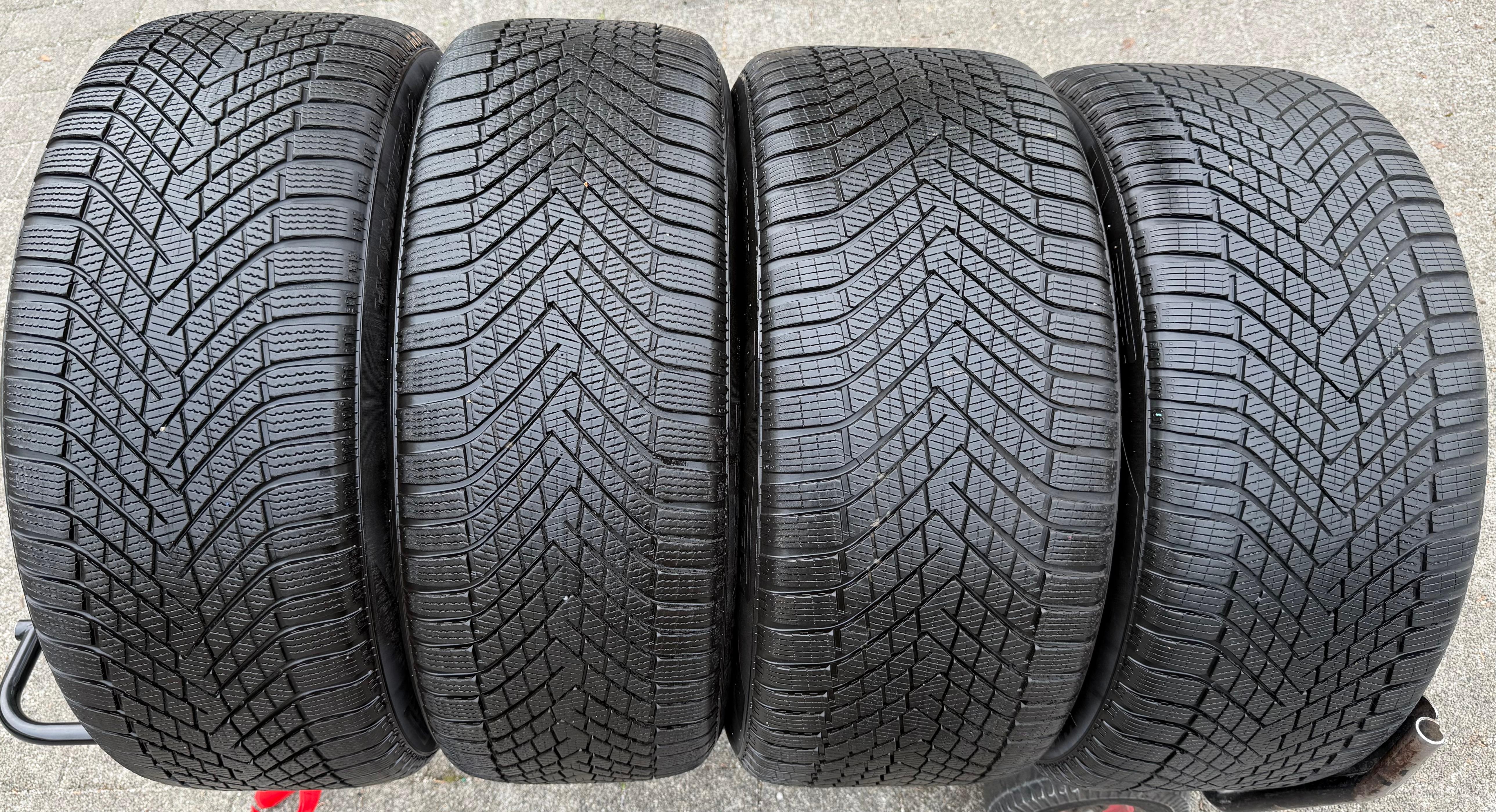 4 originele 21" lichtmetalen winterwielen Porsche Cayenne Coupé II E3 9Y3601025BN Pirelli