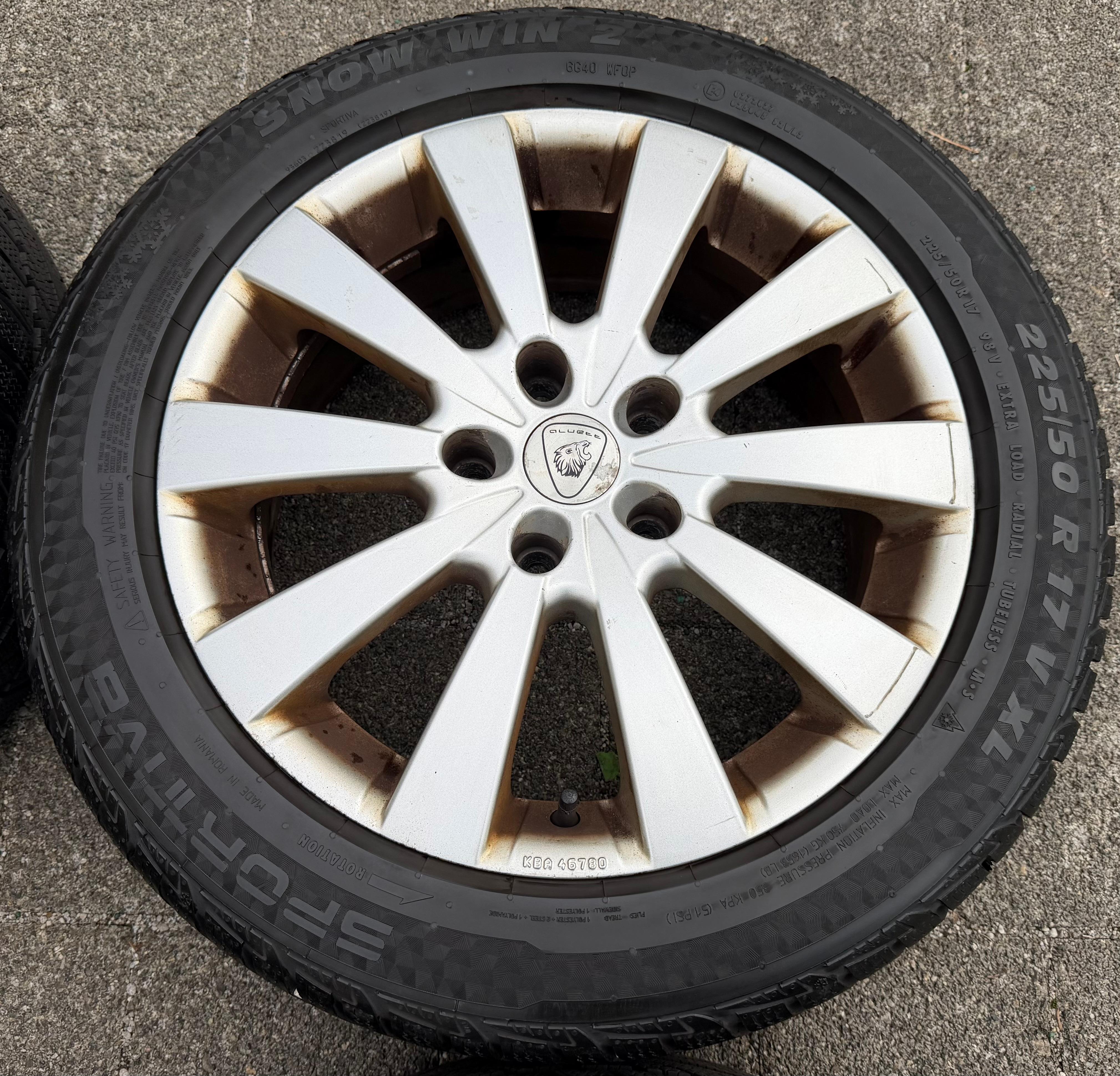 4 Alu 17" Winterräder Opel Insignia A OGA 225/50R17 98V Winterreifen