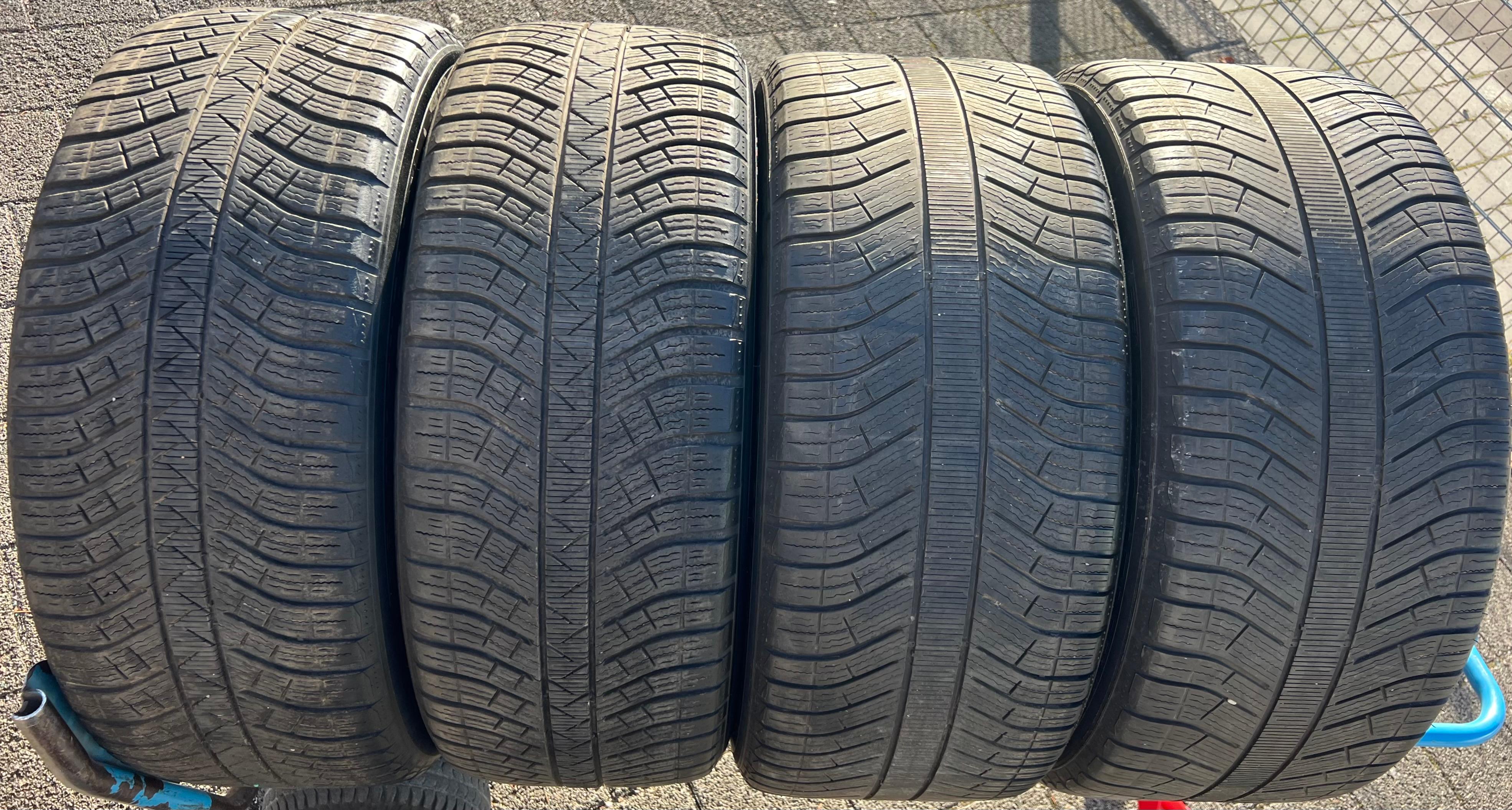 4 ORIGINELE 20" LICHTMETALEN WINTERWIELEN PORSCHE MACAN 265/45R20 104V 295/40R20 106V BANDENDRUKCONTROLESYSTEEM