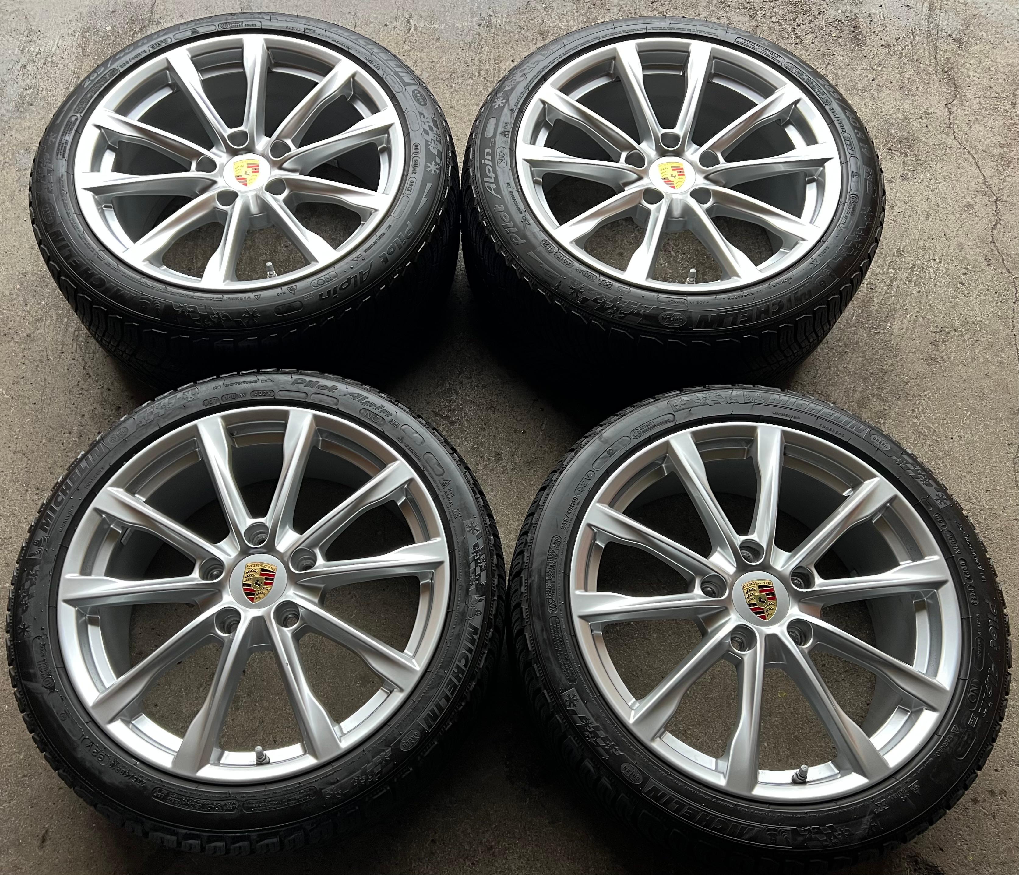 4 ORIGINAL 19" ALU WINTERRÄDER PORSCHE CAYMAN BOXSTER 718 982 982601025 RDKS