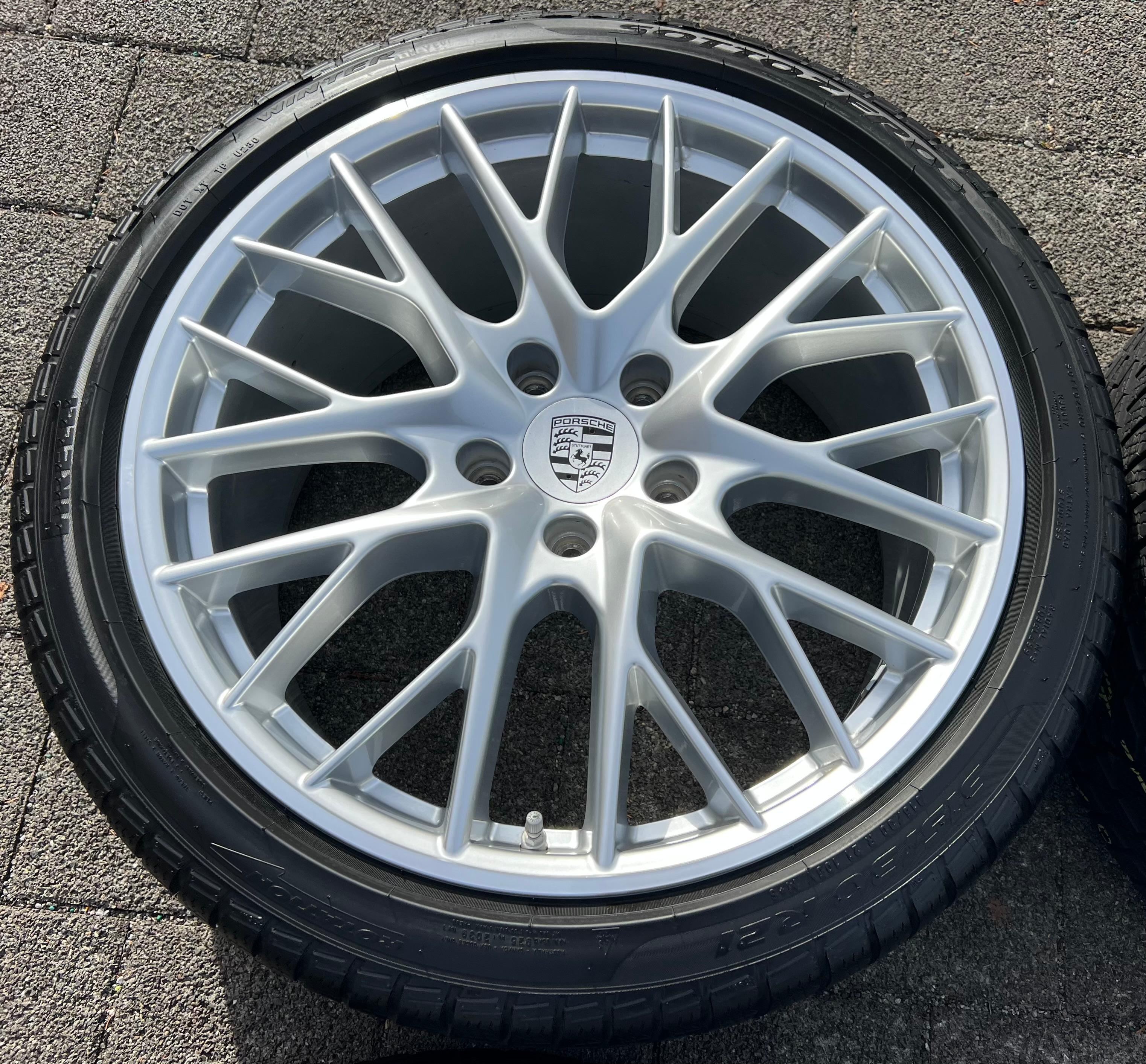 4 ORIGINAL 21" ALU WINTERRÄDER PORSCHE PANAMERA 971 SPORT RAD 971601025D 971601025A