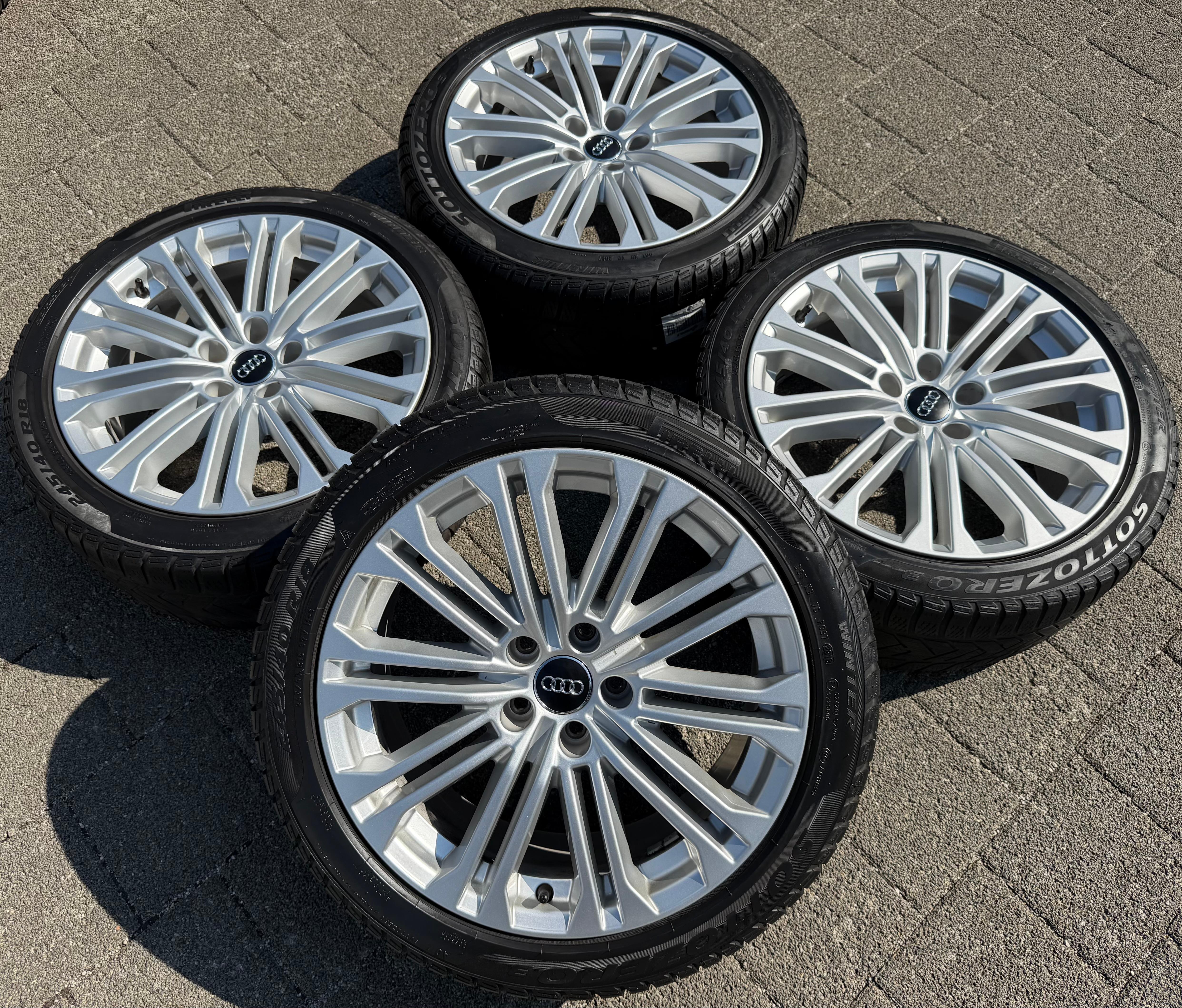 4 Original 18" Alufelgen Audi A5 S5 F9 8W 8W0601025EE 8x18 ET31