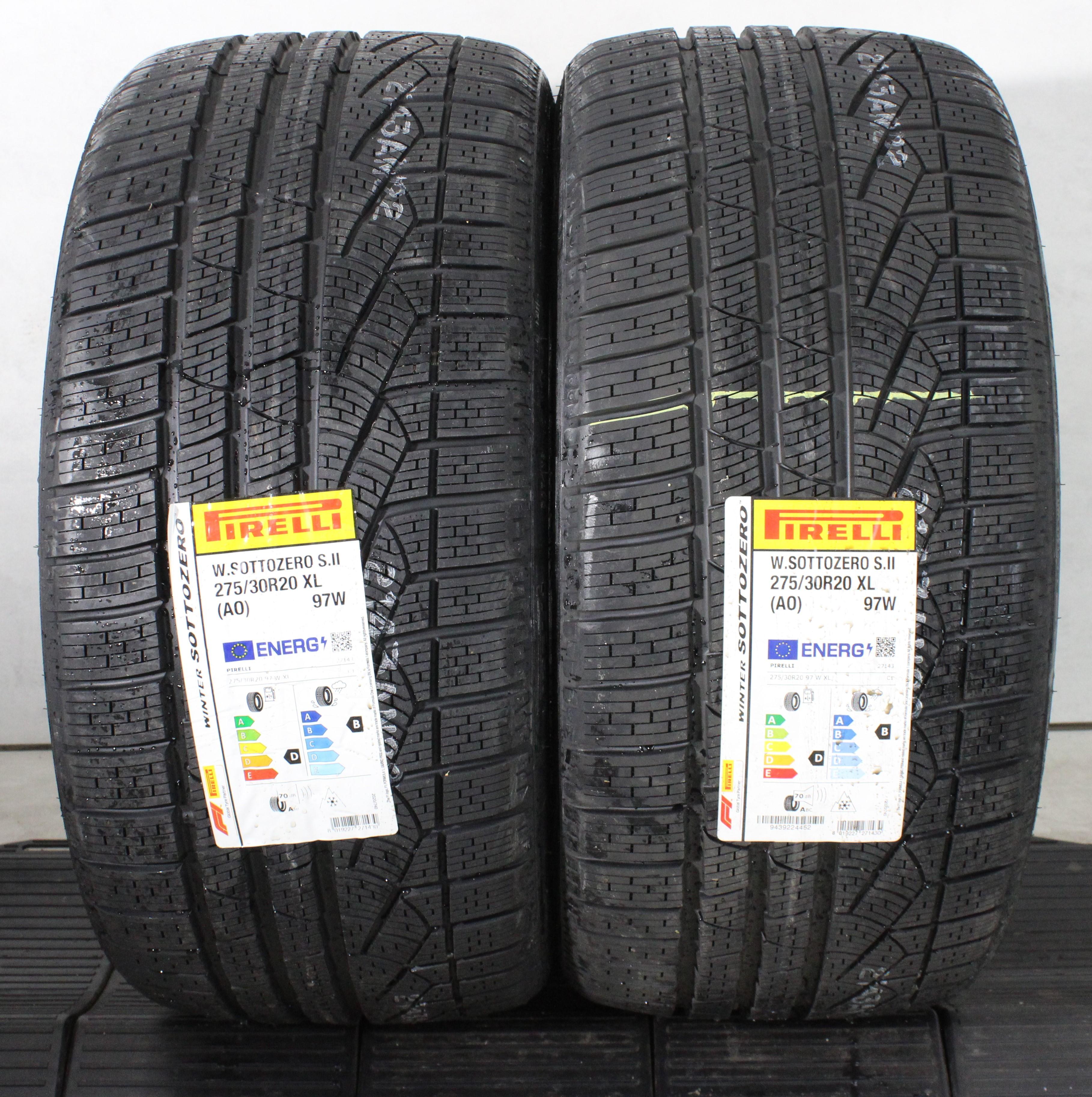 2 x 275/30R20 97W Winterreifen Pirelli Sottozero Winter 270 Serie 2 AO 2022