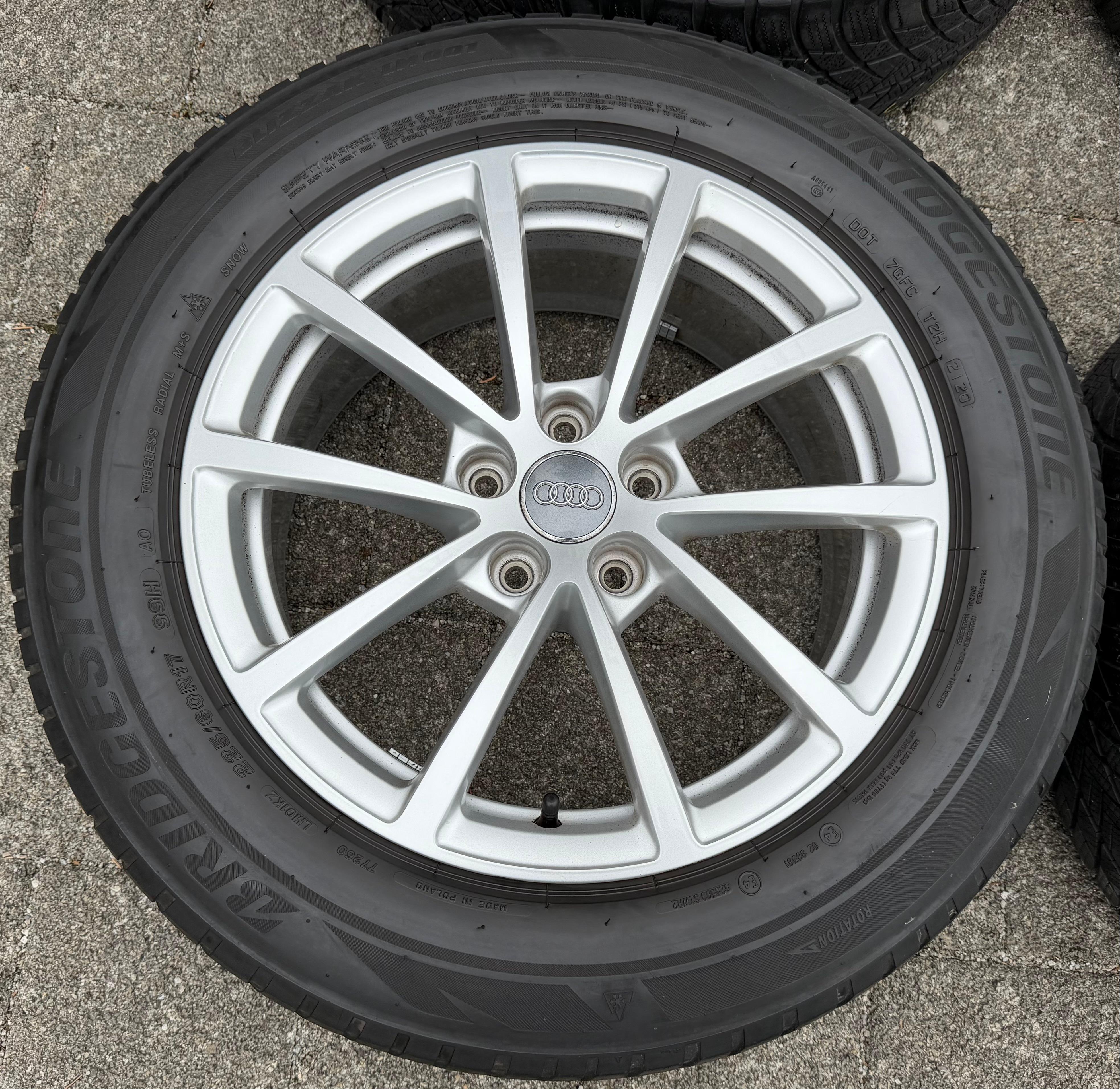 4 ORIGINAL 17" ALUFELGEN FELGEN AUDI A6 + AVANT 4K F2 C8 4K0601025 7,5x17 ET36
