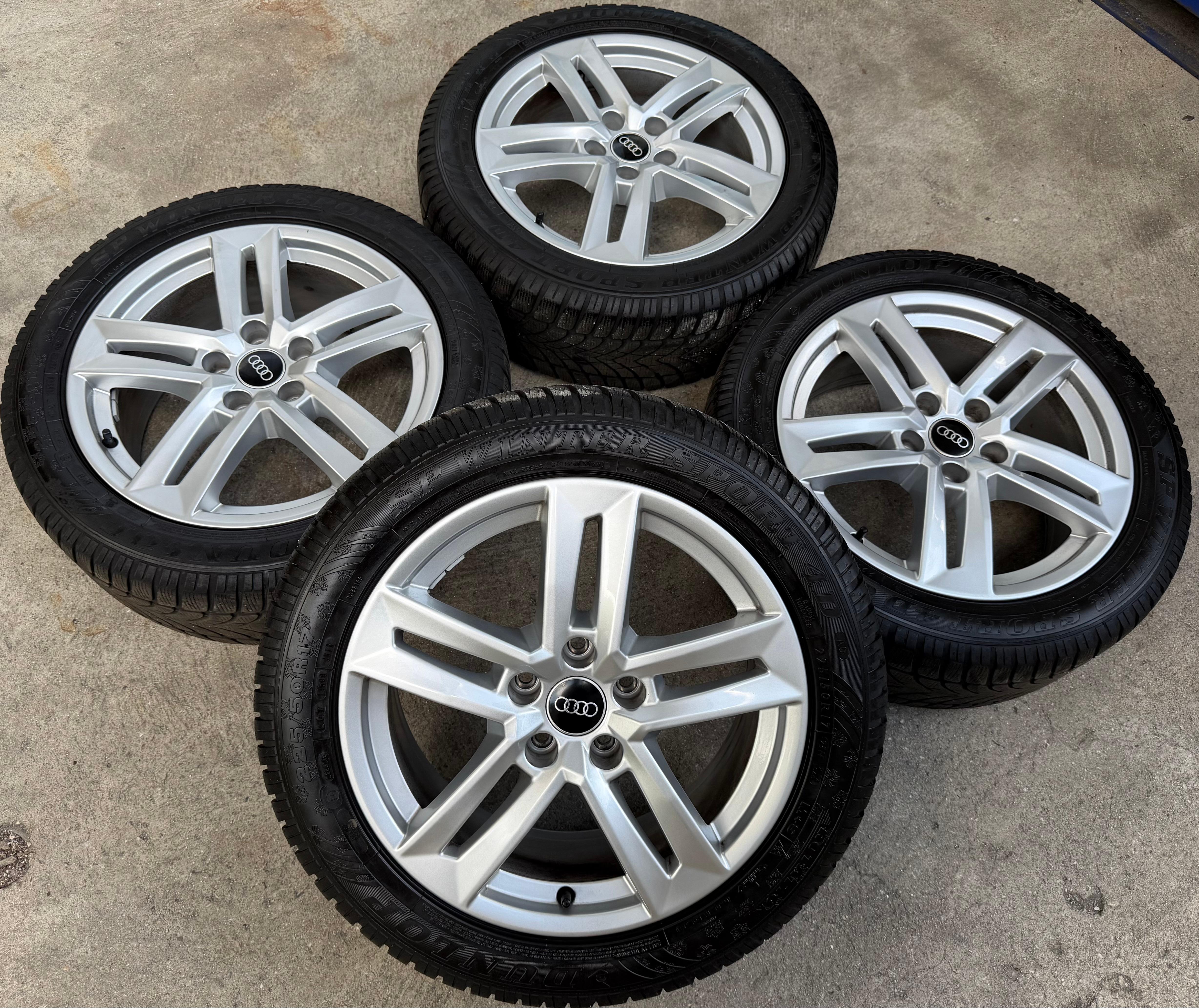 4 jantes en alliage d’origine de 17" Audi A4 8W B9 8W0601025P 7x17 ET42