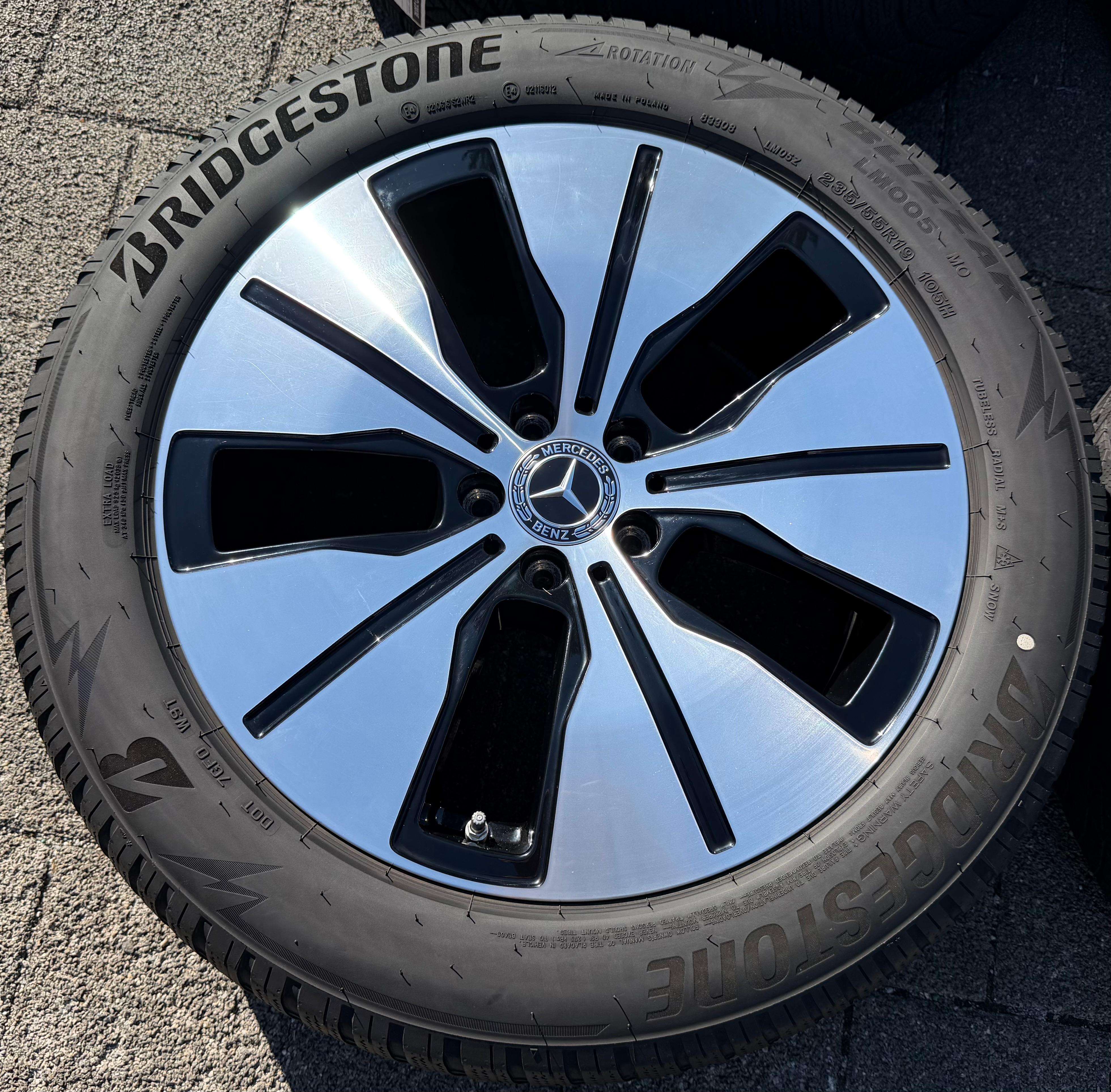 4 Original 19" Alufelgne Mercedes Benz EQC 293 A2934010100 RDKS 8x19 ET34 RDKS