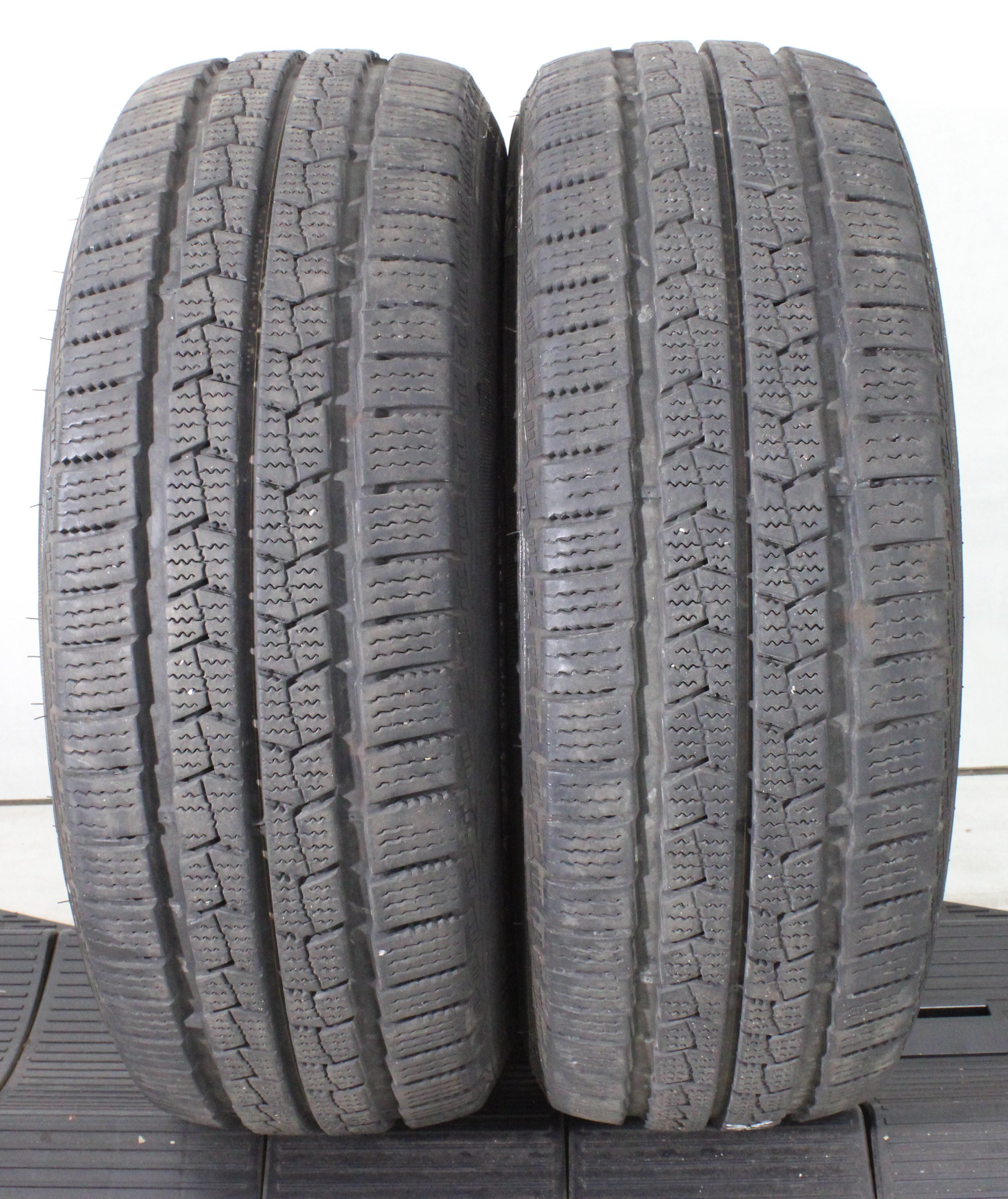2 x 235/65R16C 121/119R Winterreifen Nexen Winguard WT1 in der Mitte 8-8,5mm und auf den Schultern 6,5-7mm. 2025