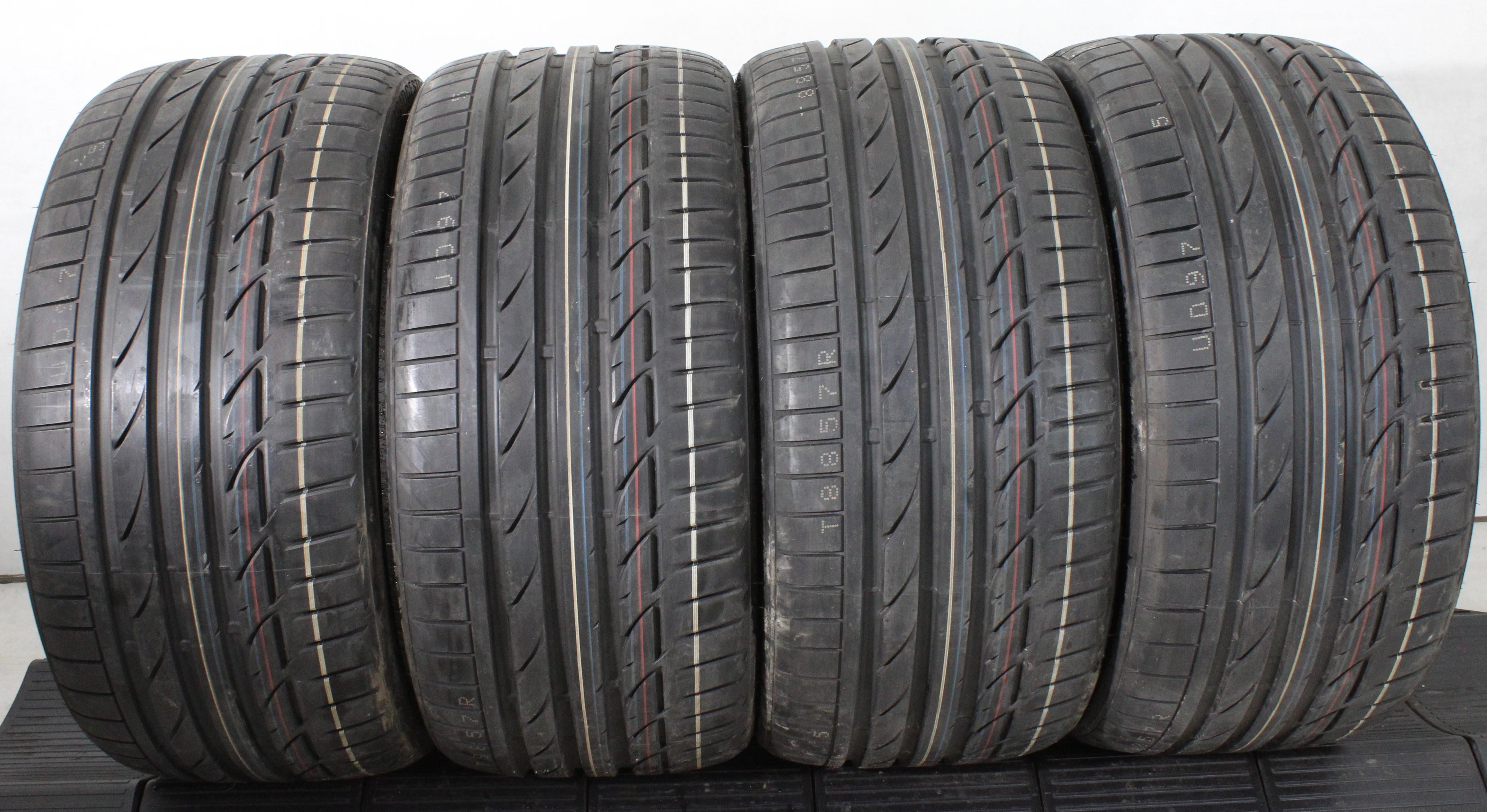4 x 255/35R19 96Y Sommerreifen Bridgestone Potenza S001 AO Volles Profil 2020 XL