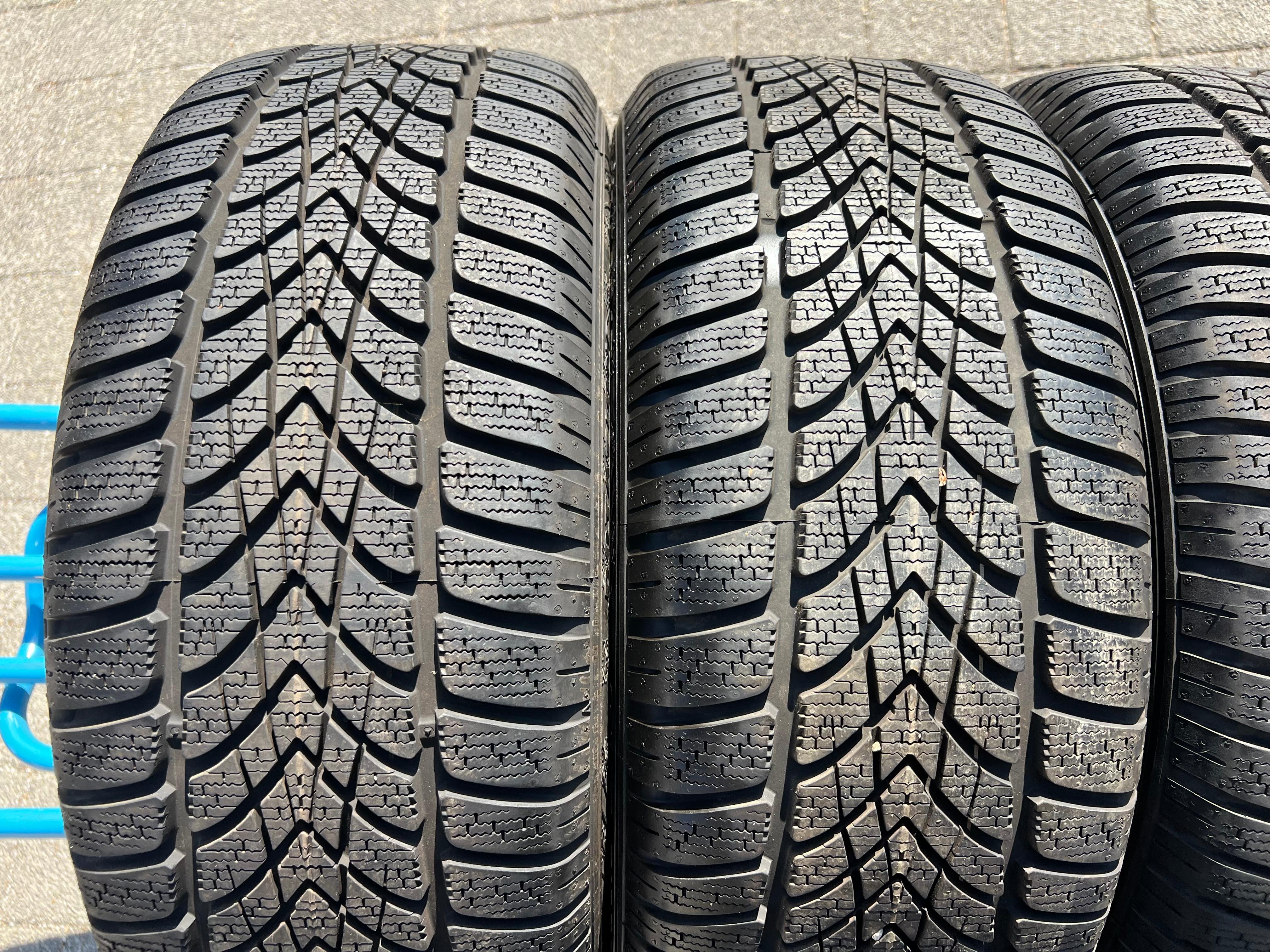 4 ALU 17" WINTERRÄDER AUDI A4 8K B8 A5 8T 225/50R17 98H DUNLOP WINTERREIFEN