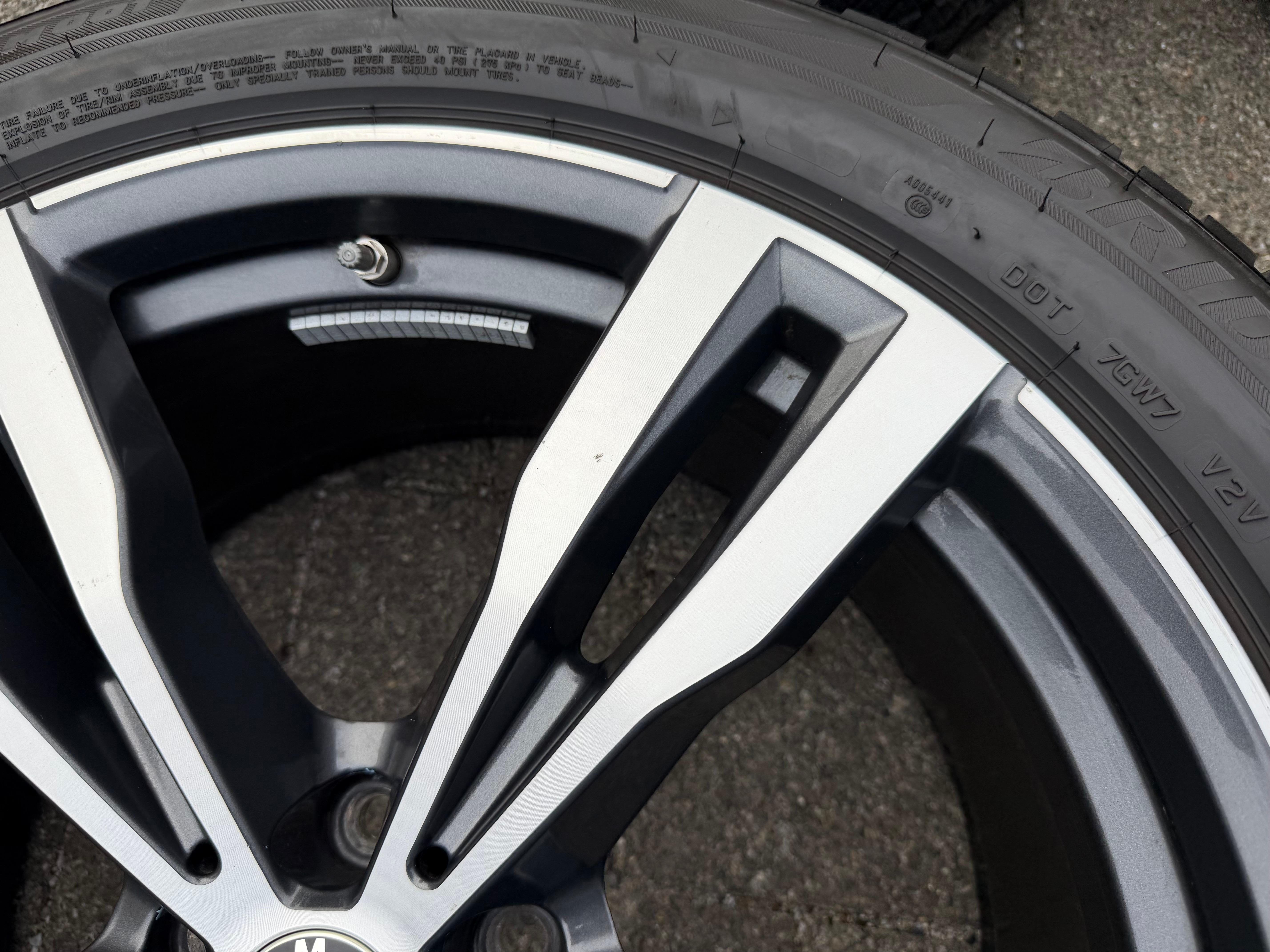 4 originele 21" aluminium winterwielen BMW X7 G07 285/45R21 113V Styling 754M M754 2023 TPMS