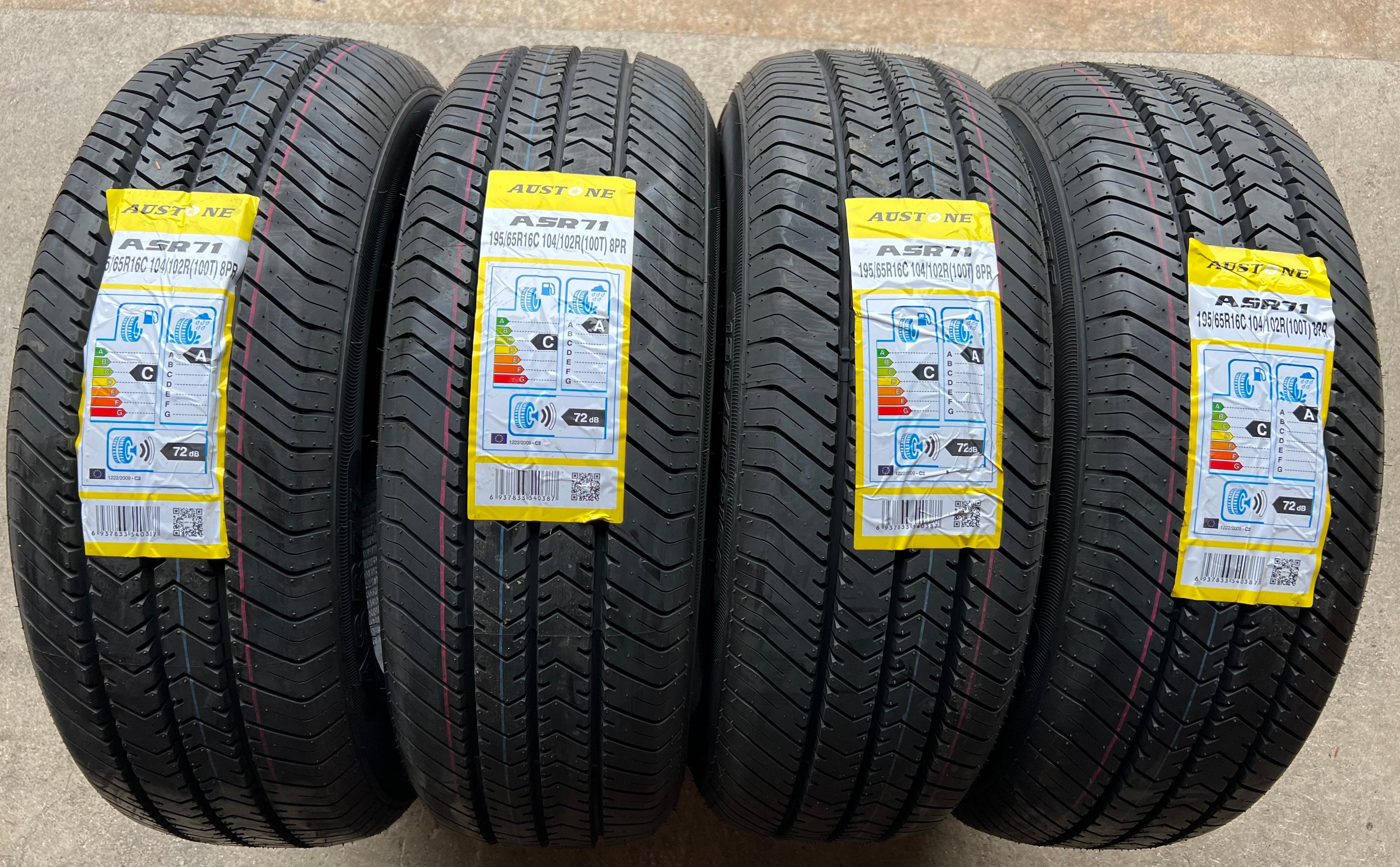 4 neumáticos de verano Austone ASR71 2021 195/65R16C 104/102R gratis