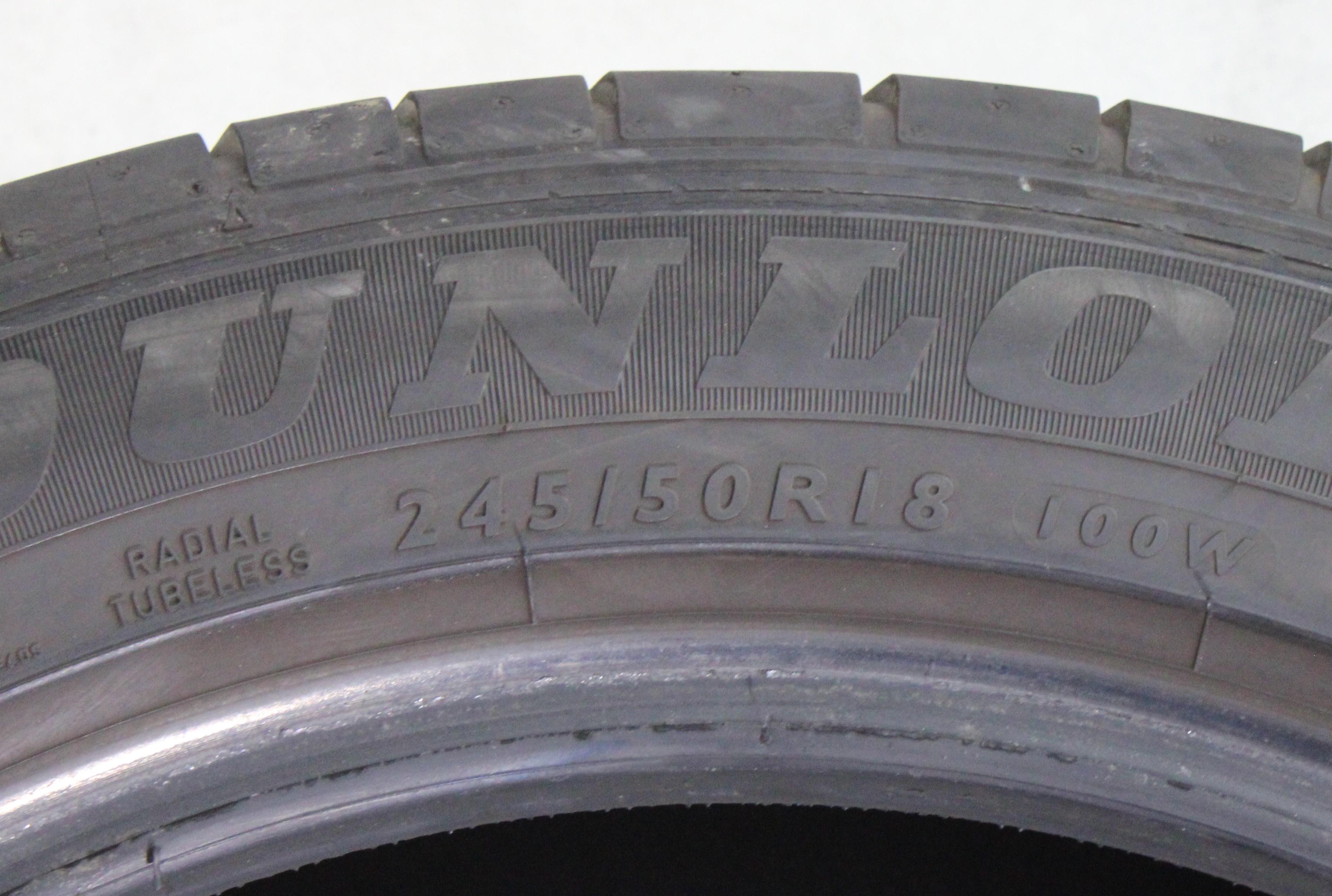 2 x 245/50R18 100W neumáticos de verano Dunlop SP Sport Maxx GT DSST* Runflat 4,5-5 mm 2022