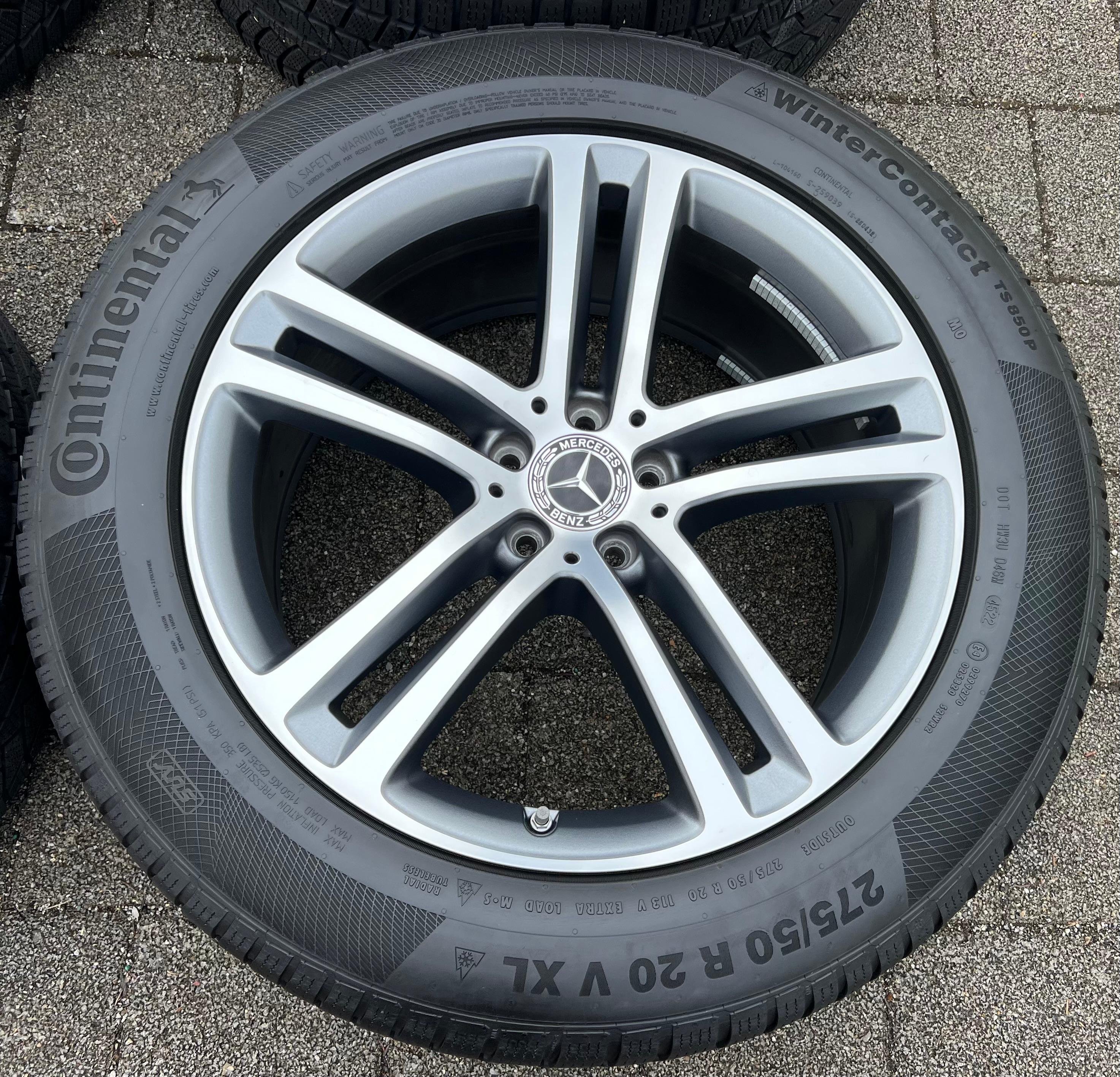 4 CERCHI IN LEGA ORIGINALI DA 20" MERCEDES GLE V167 COUPÉ C167 A1674012400 A1674012500 CONSEGNA GRATUITA