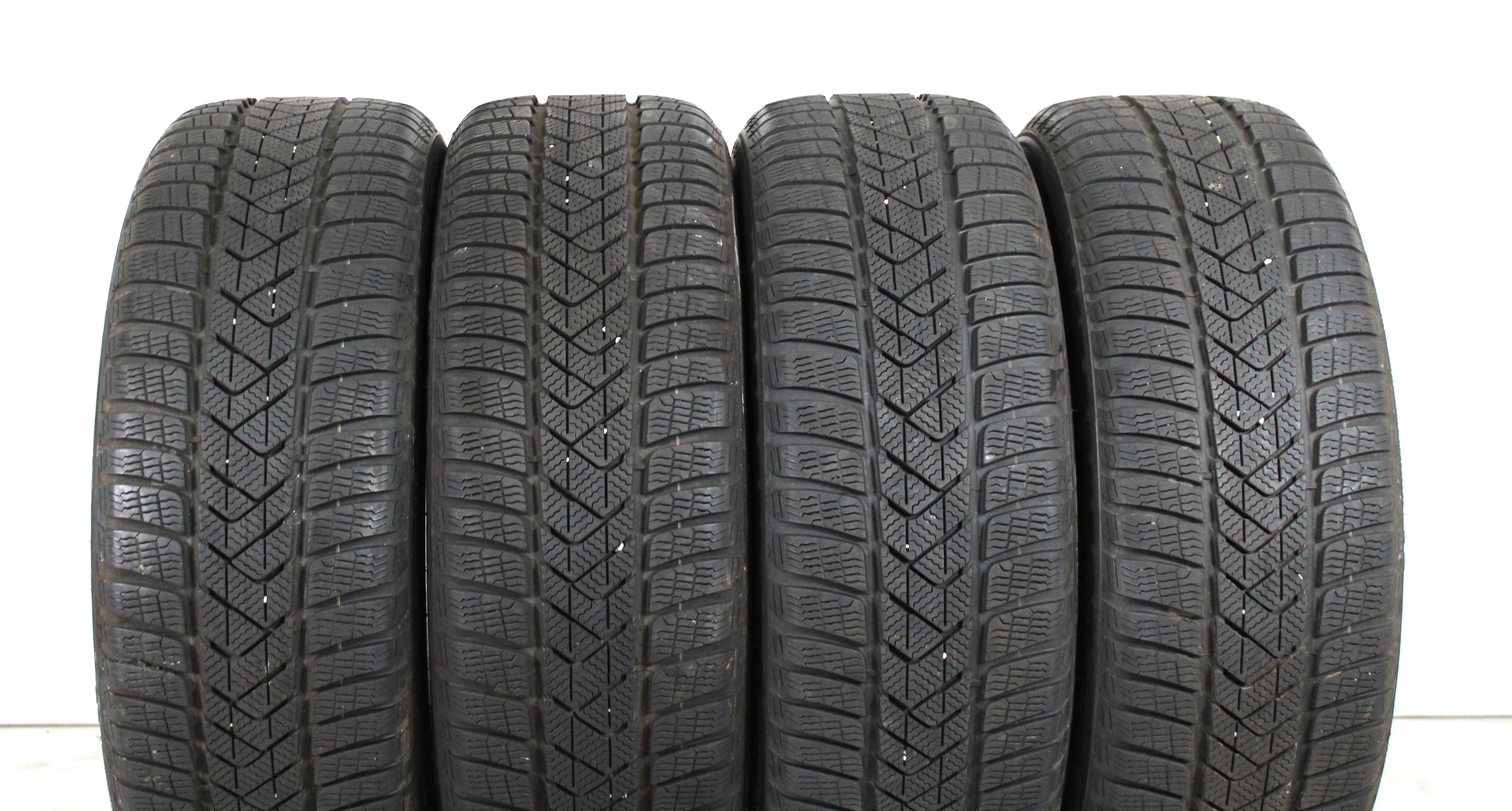 4 x 225/45R19 96V pneumatici invernali Pirelli Sottozero 3 Runflat 6,5-7mm 2020 *