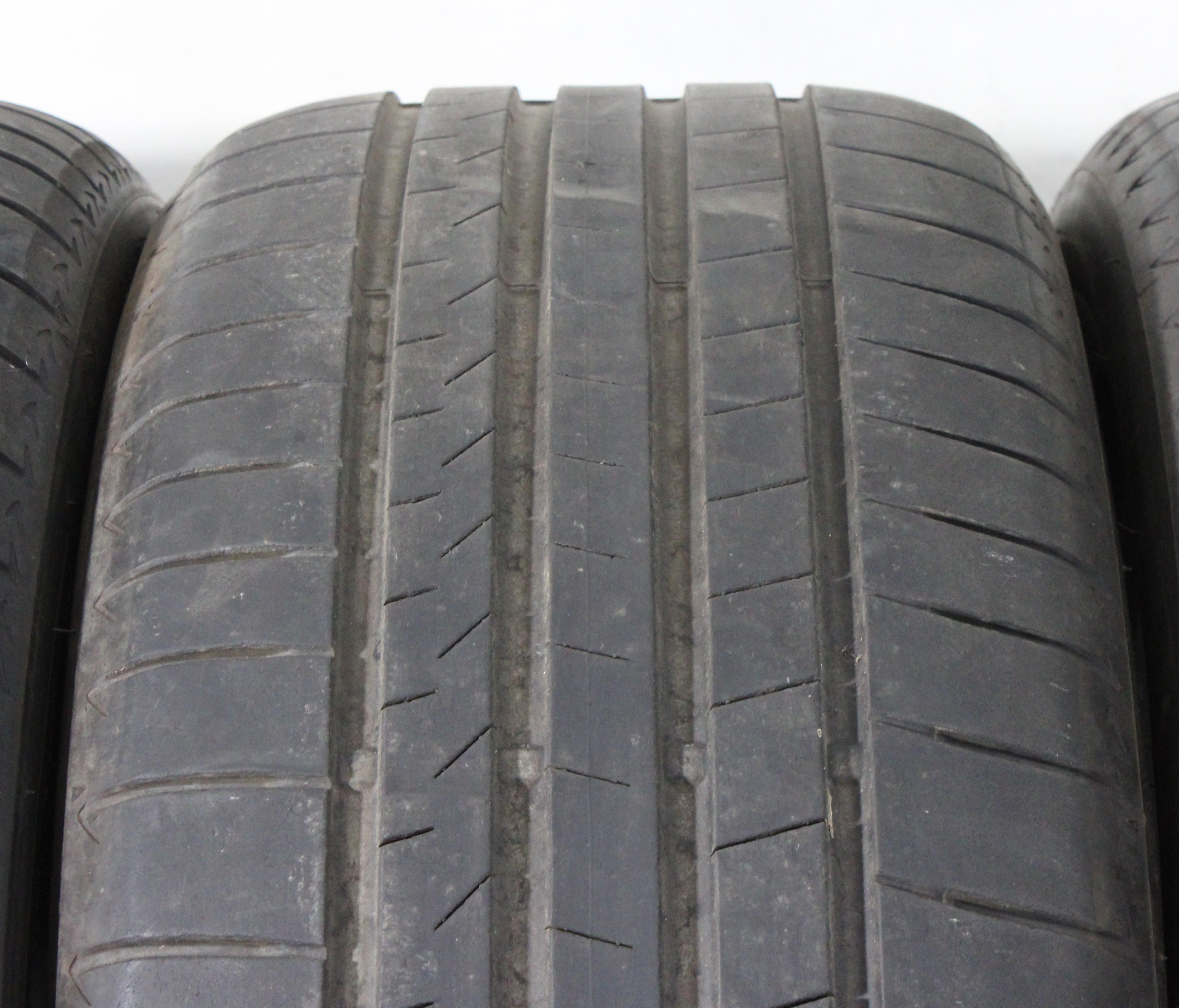 4 pneus été Bridgestone Alenza 001 AO 255/50R20 109H, usure 6-6,5 mm, 2x2020/2x2021
