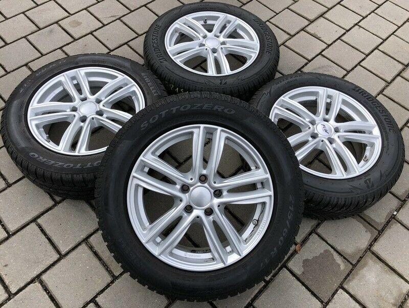 4 ALUMINIUM 17" WINTERWIELEN INFINITY QX30 MERCEDES GLA KLASSE 245G RDKS GRATIS LEVERING