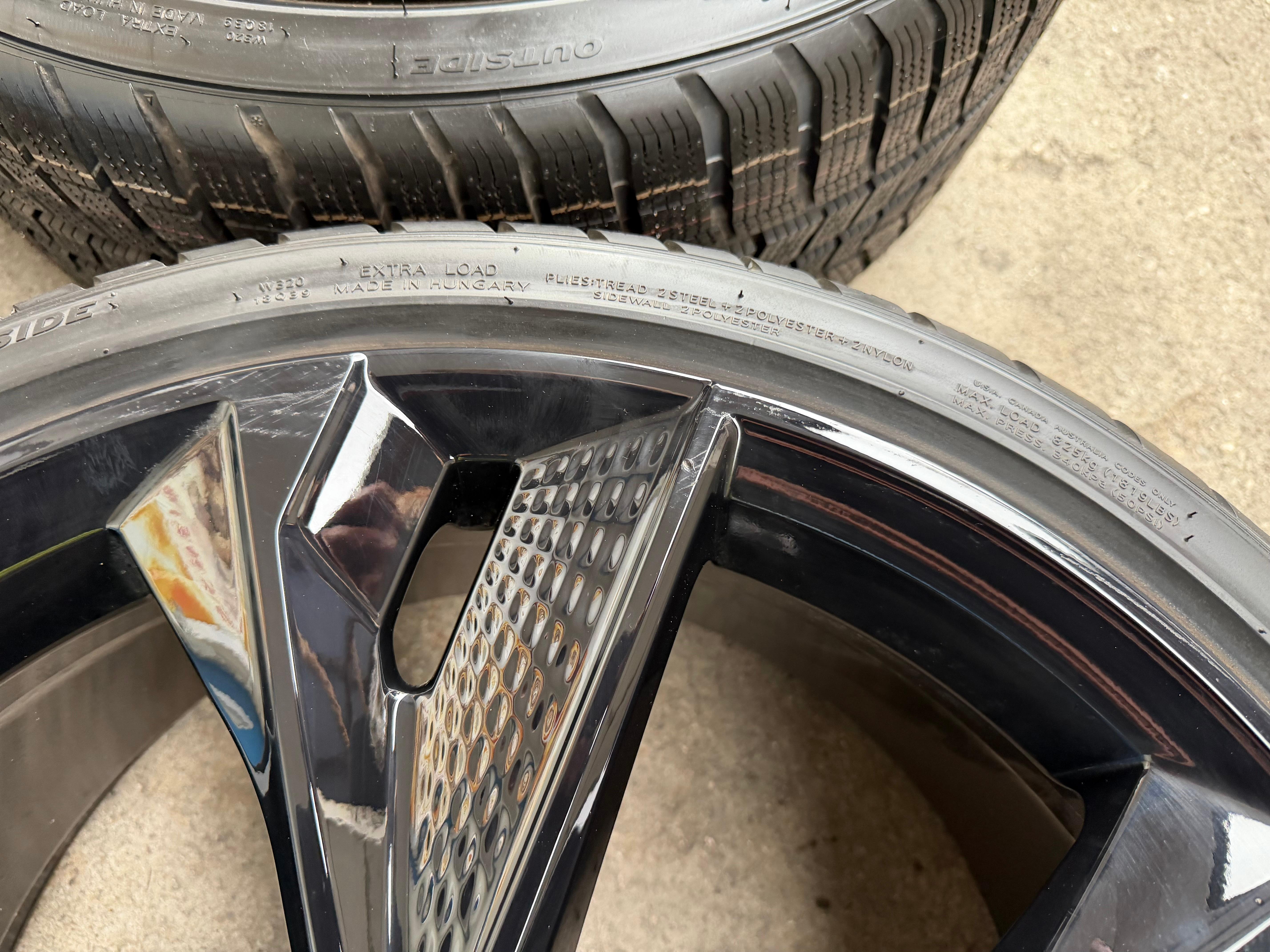 4 Original 22" Alu Winterräder Audi RS6 4K RS7 4K0601025BC 285/30R22 101W HANKOOK