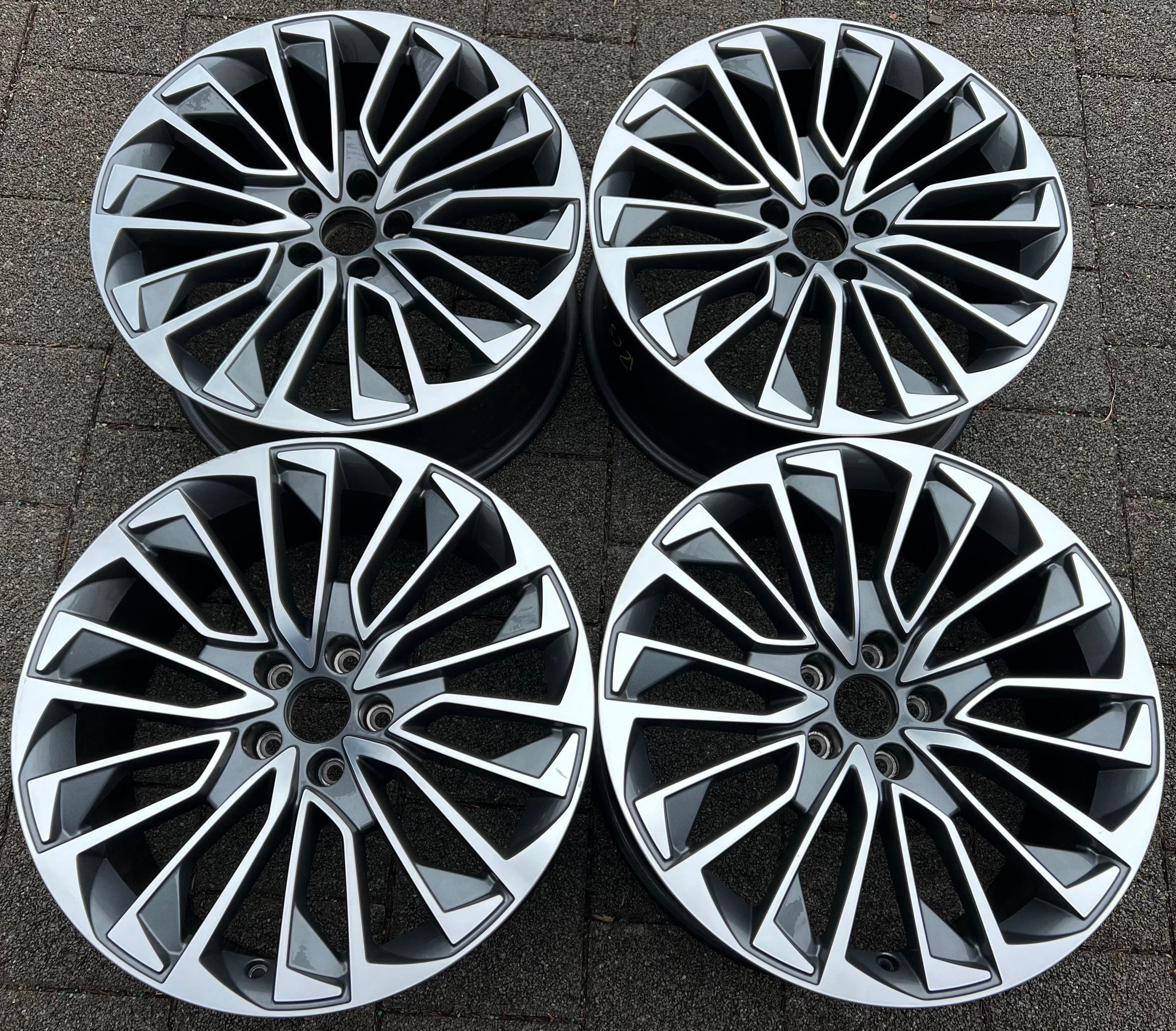 4 ORIGINAL 18" ALUFELGEN AUDI A7 S7 4K 8,5x19 ET27 4K8601025T FREIHAUS