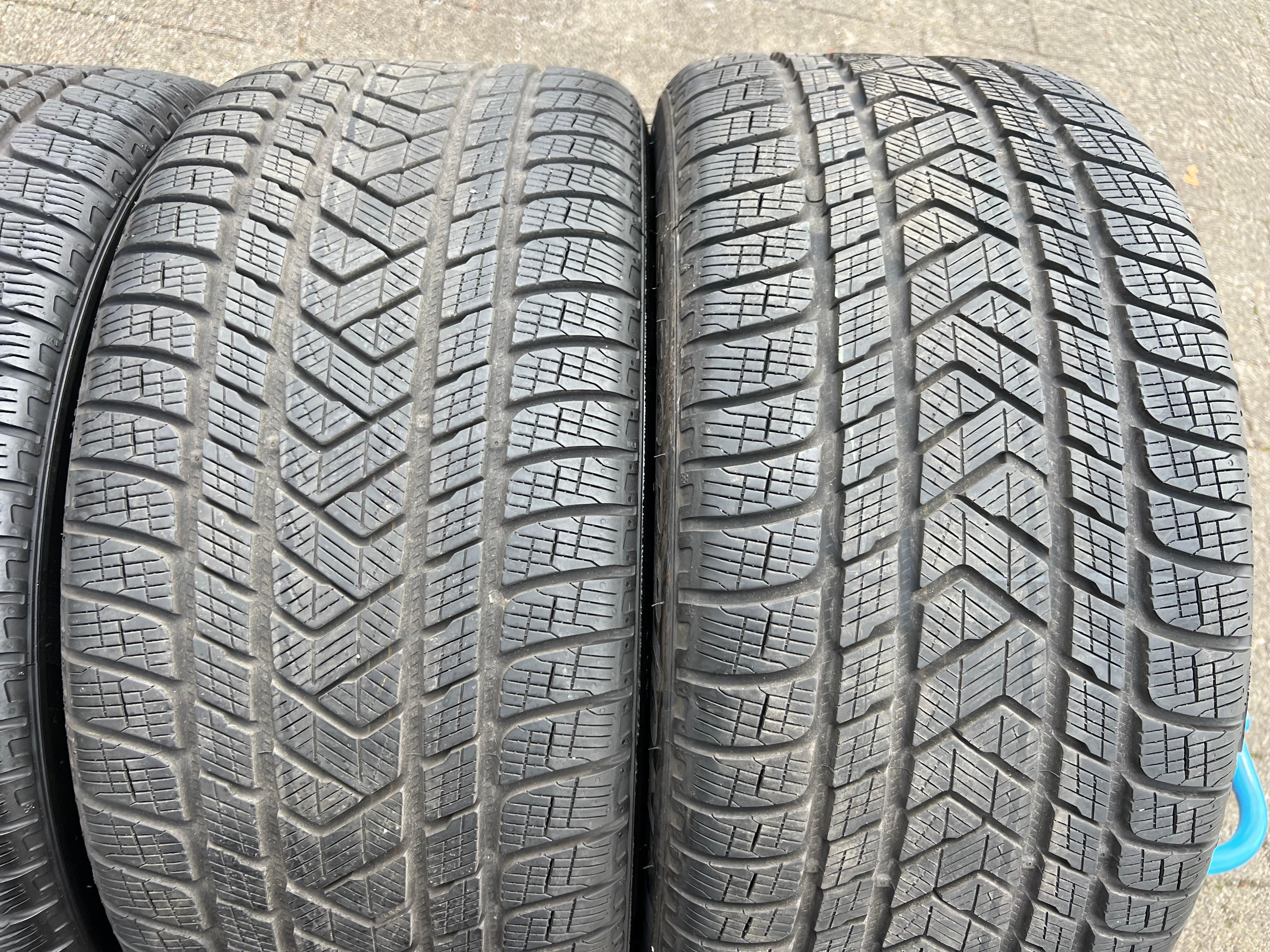4 ORIGINELE 20" LICHTMETALEN WINTERWIELEN PORSCHE MACAN 265/45R20 104V 295/40R20 106V BANDENDRUKCONTROLESYSTEEM