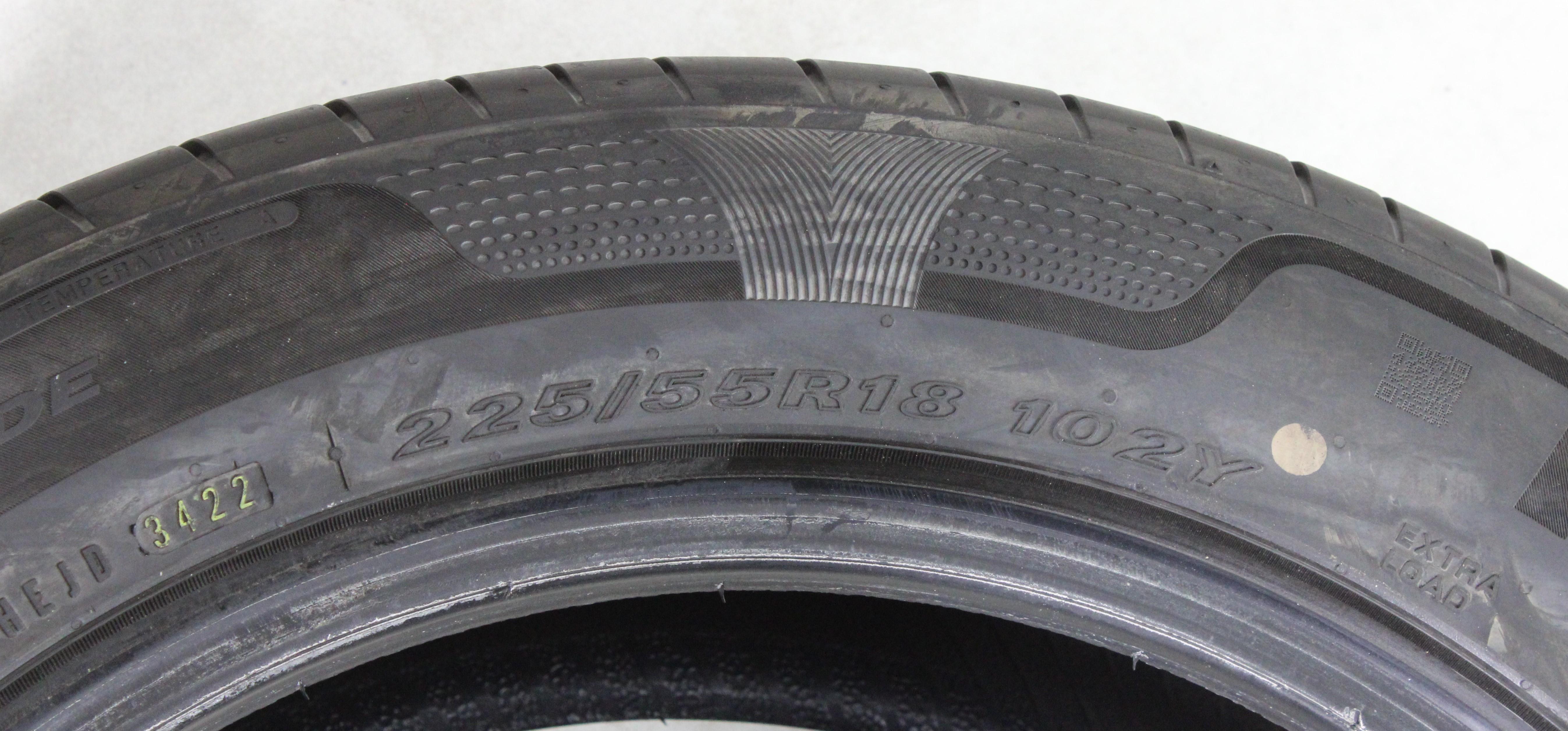 4 x 225/55R18 102Y Sommerreifen Nexen N Fera Sport SU2 MO* Volles Profil 2022 XL