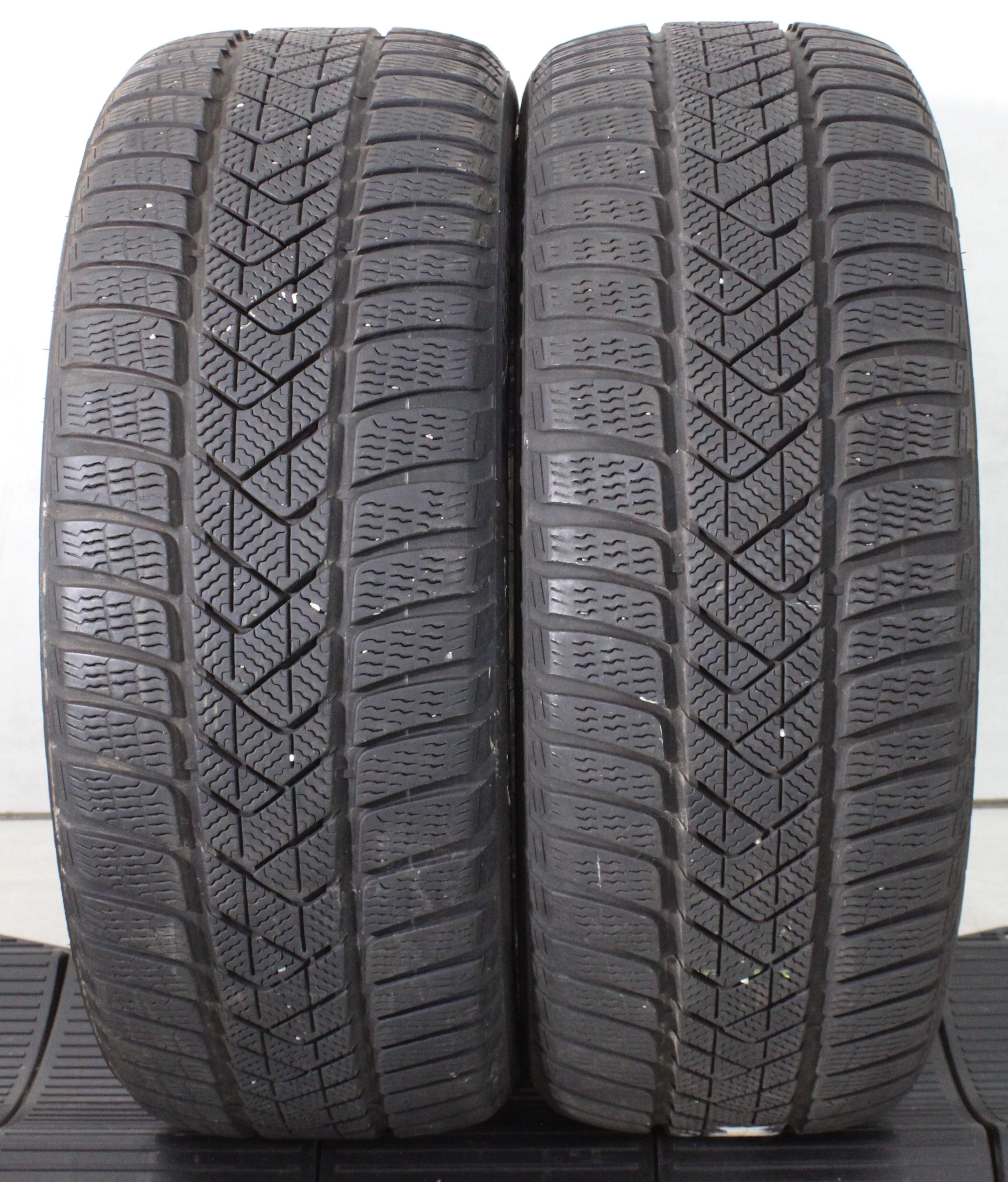 2 x 225/45R18 95H Winterreifen Pirelli Sottozero 3 Runflat 6mm 2018/2020 *