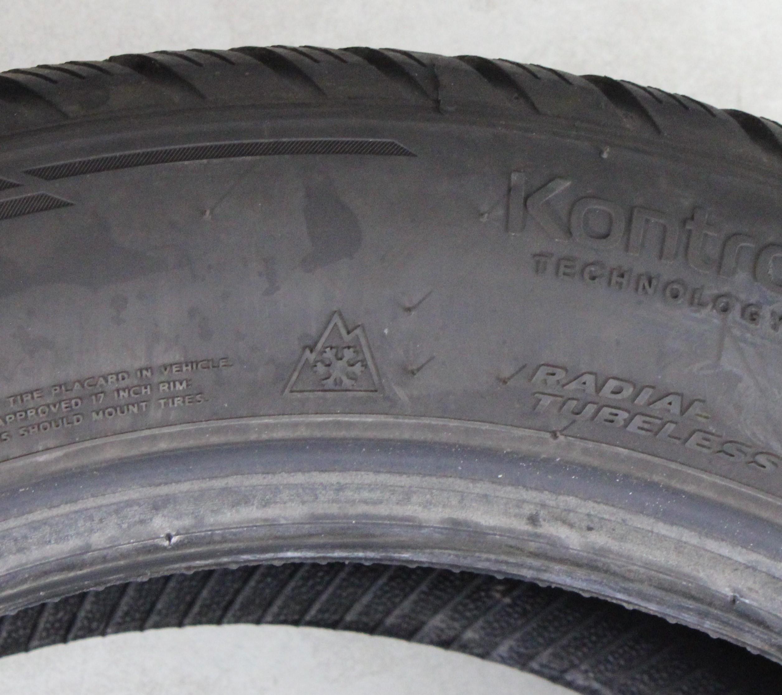 4 x 205/55R17 91H Winterreifen Hankook Winter I*Cept Evo 2 MO 2x4,5-5mm/2x5-5,5mm 2x2020/2x2024
