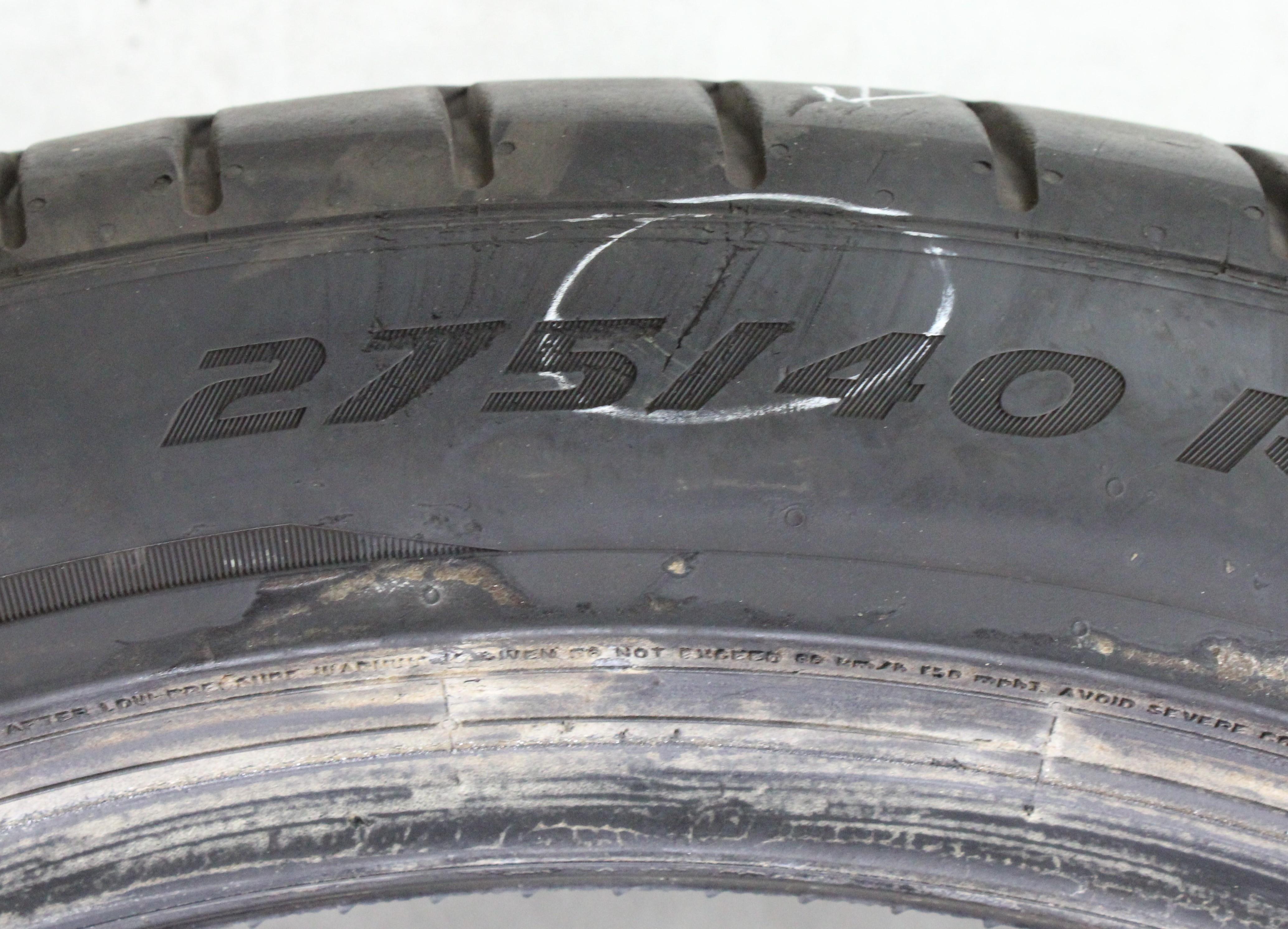 2 x 275/40R21 107Y Sommerreifen Pirelli Pzero PZ4 * Runflat 5,5-6mm 2023 XL
