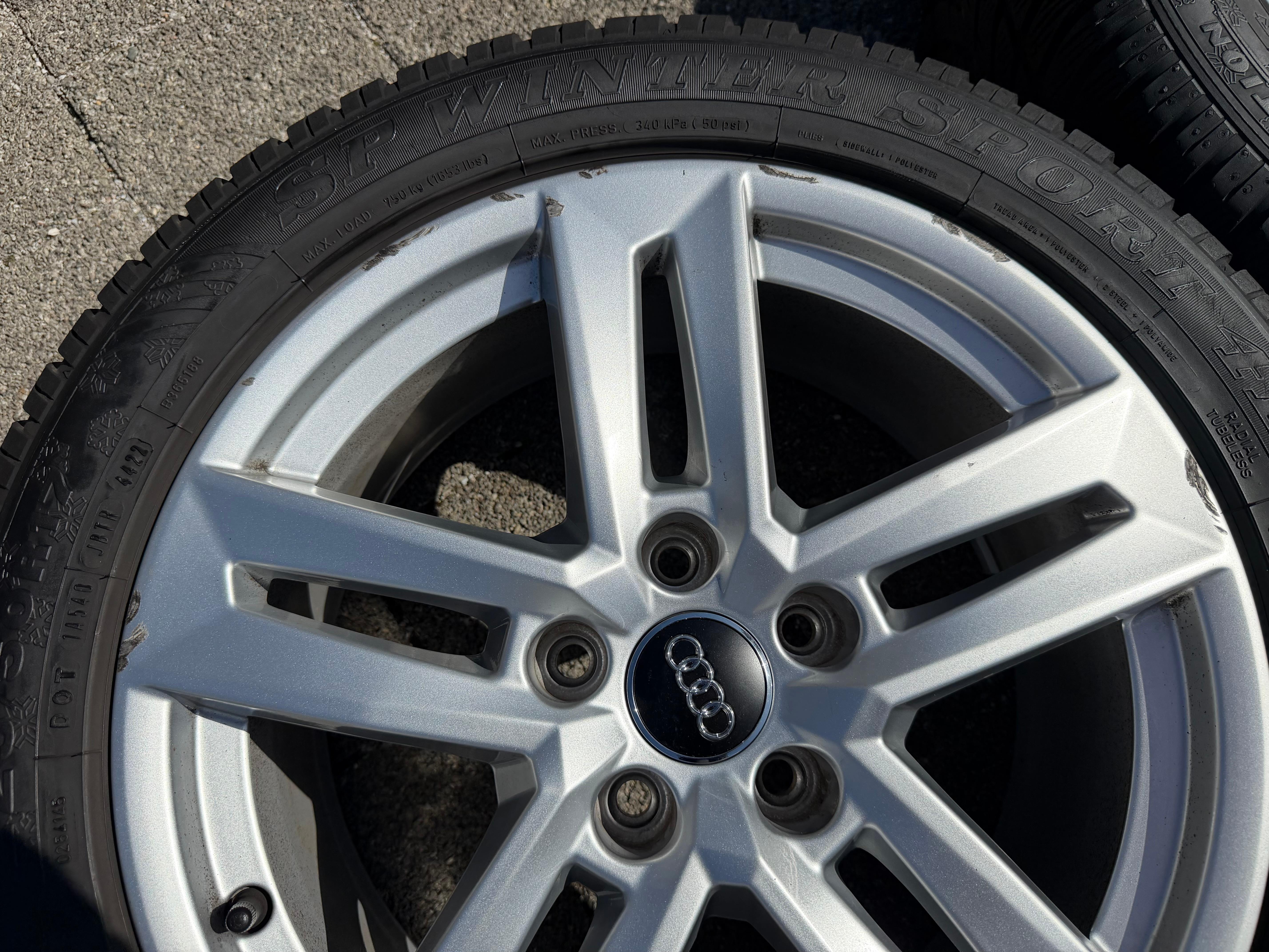4 Original 17" Alufelgen Audi A4 8W B9 8W0601025P 7x17 ET42