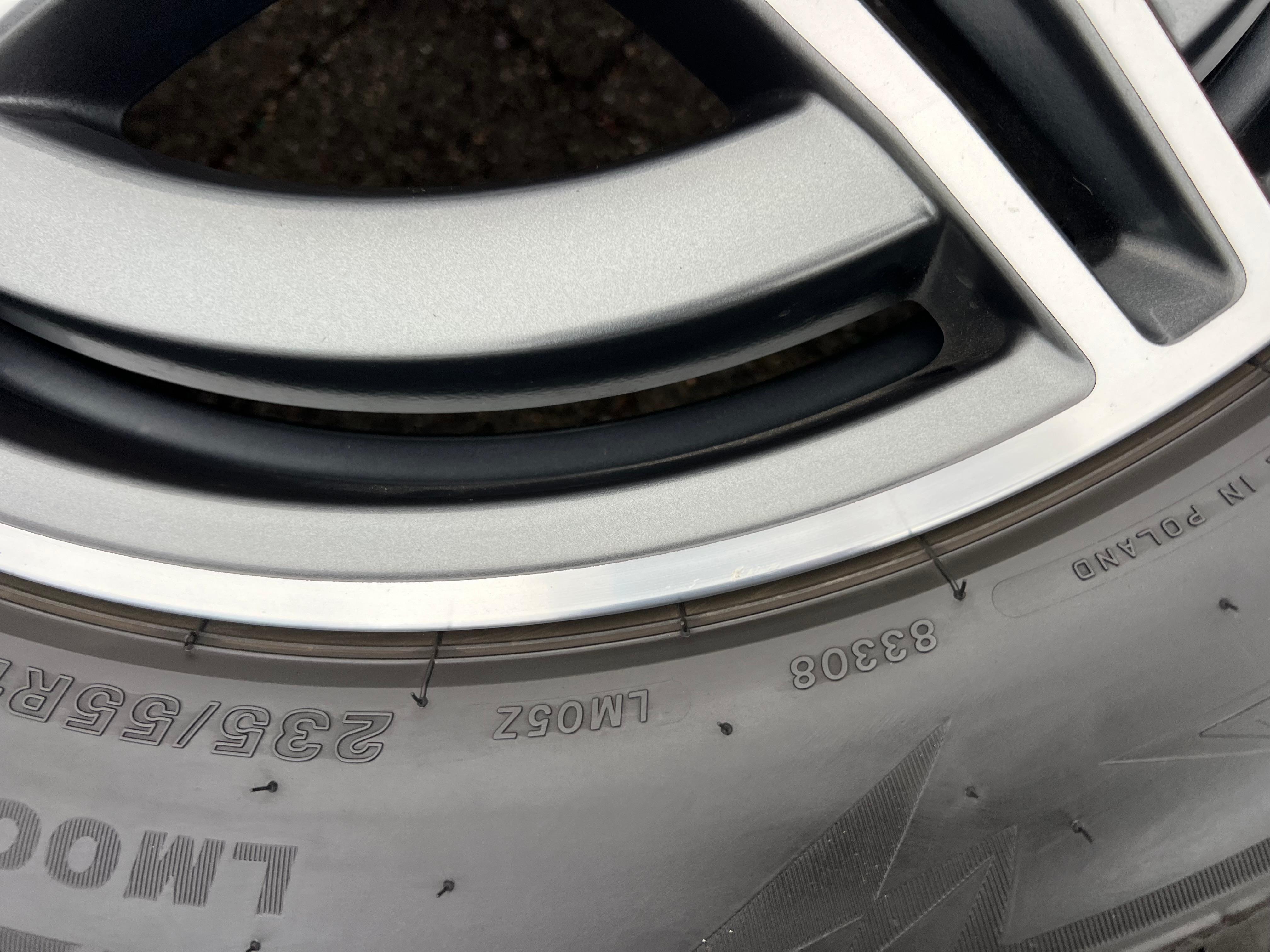 4 LLANTAS DE ALEACIÓN ORIGINALES DE 19" MERCEDES BENZ EQC 293 A2934010700 RDKS 8x19 ET34