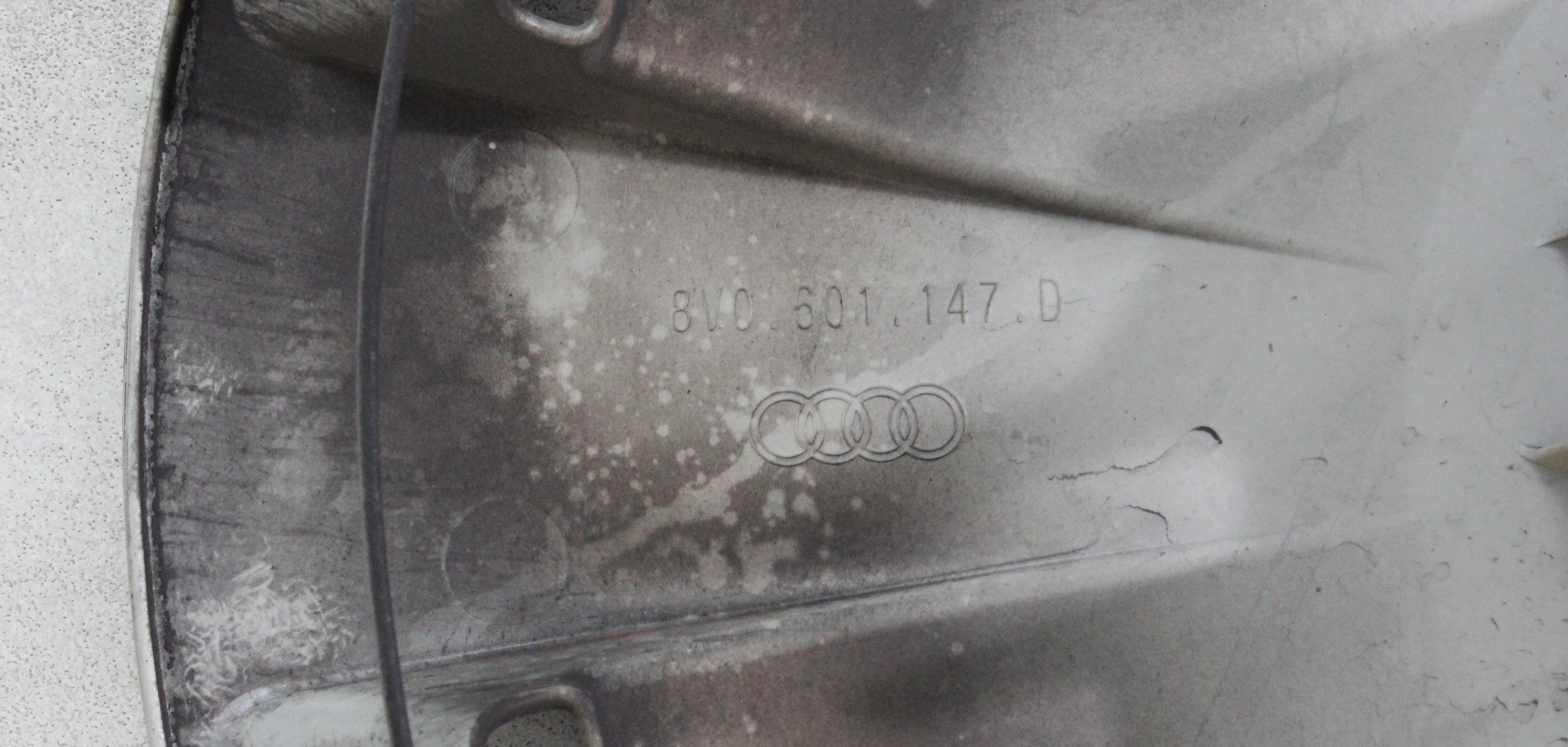 4 TAPACUBOS ORIGINALES DE 16" PARA AUDI A3 A4 Q2 8V0601147D, TAPACUBOS DE 16 PULGADAS CON ENVÍO GRATUITO