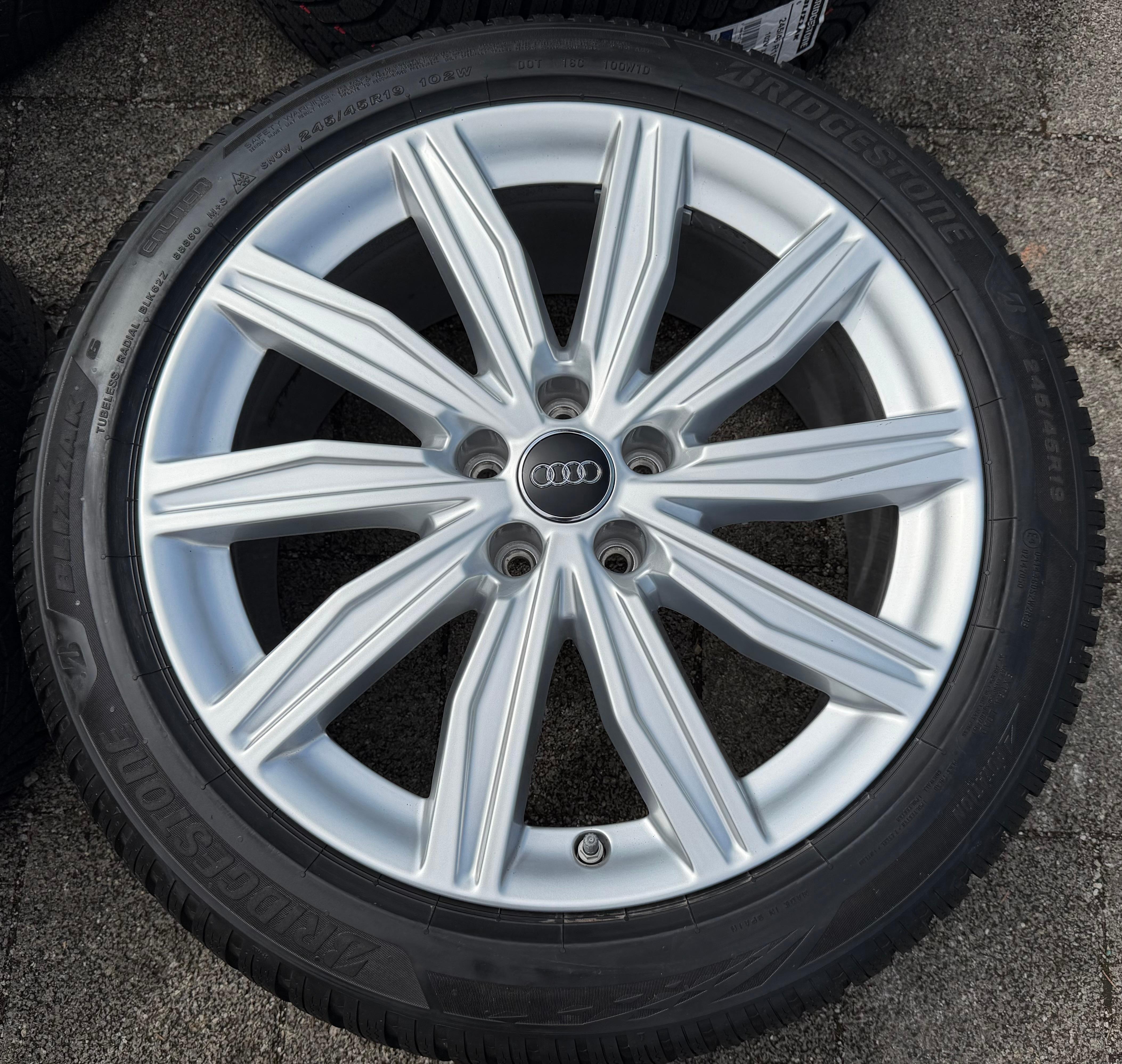 4 ORIGINAL 19" ALU WINTERRÄDER AUDI A6 S6 C8 4K 4K0601025M 245/45R19 102W 2024 FREIHAUS