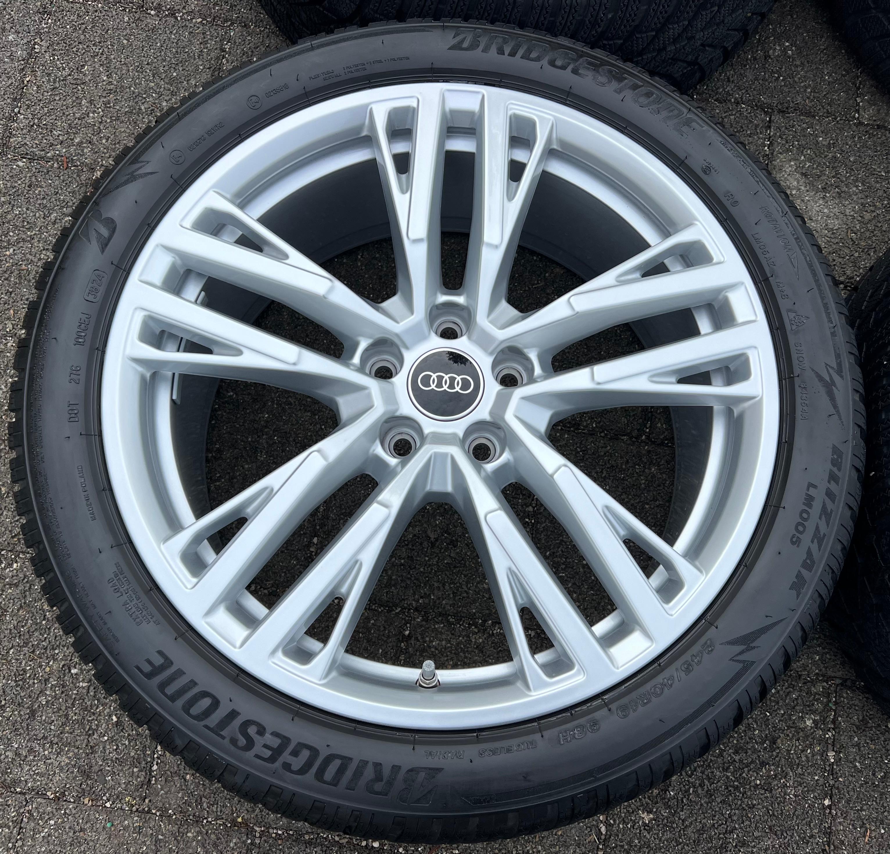 4 ORIGINAL 19" ALU WINTERRÄDER AUDI A5 S5 FU2 B10 8B3601025AS 245/40R19 98H 2024