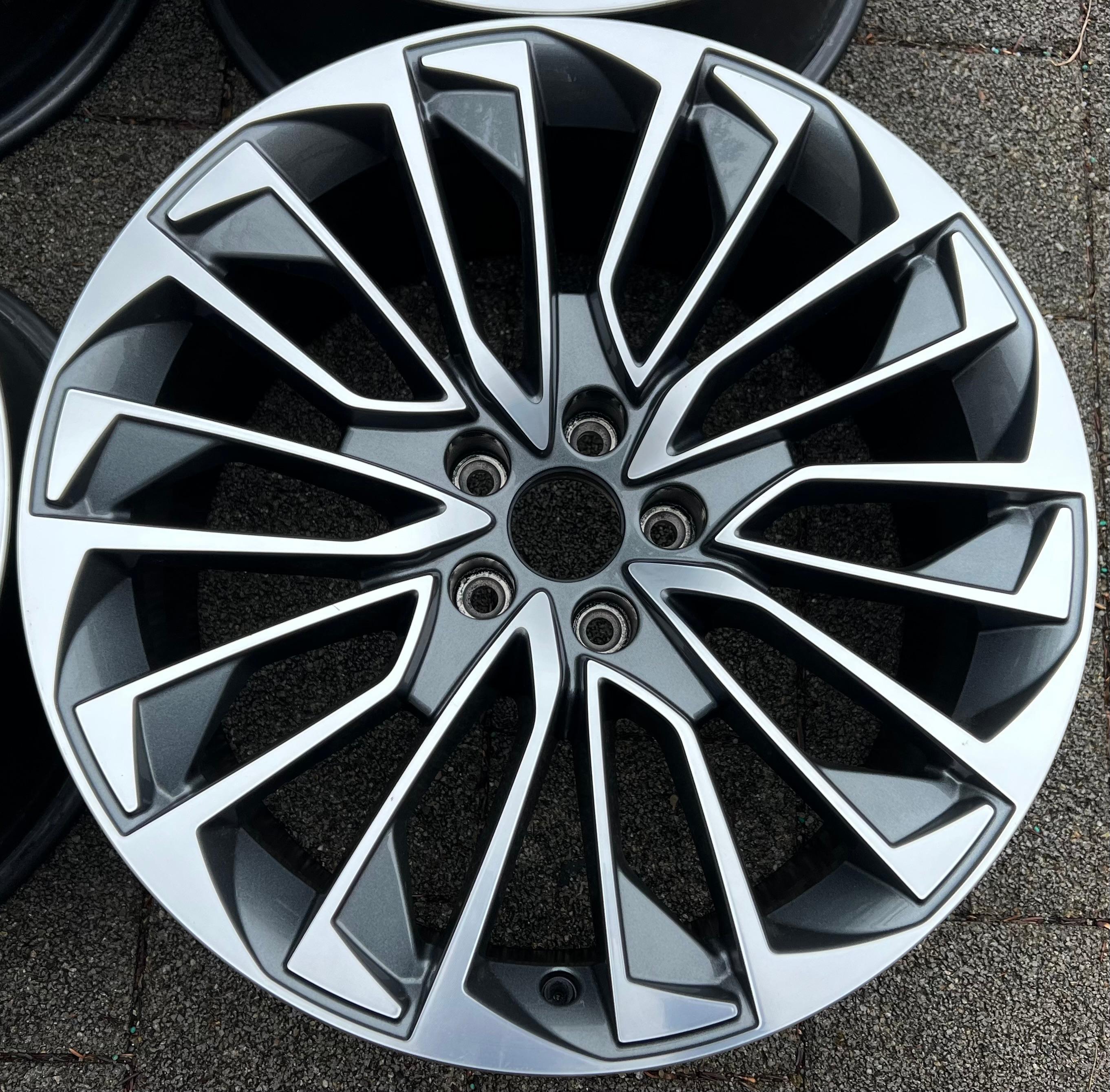 4 llantas de aluminio originales de 19" para Audi A7 y S7, 4K, 8,5x19, ET27, 4K8601025T, envío gratuito