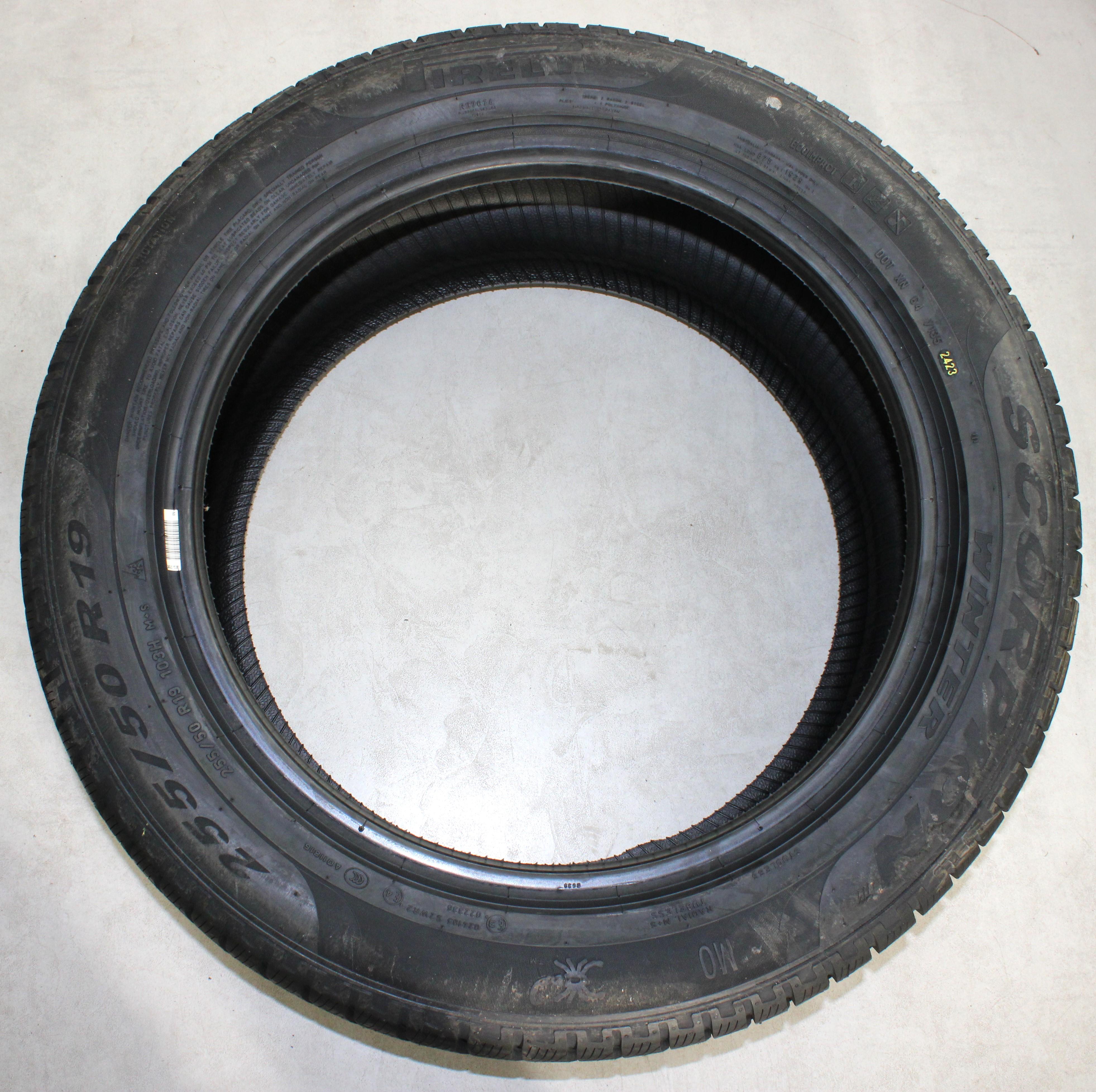2 x 255/50R19 103H Winterreifen Pirelli Scorpion Winter MO Volles Profil 2023