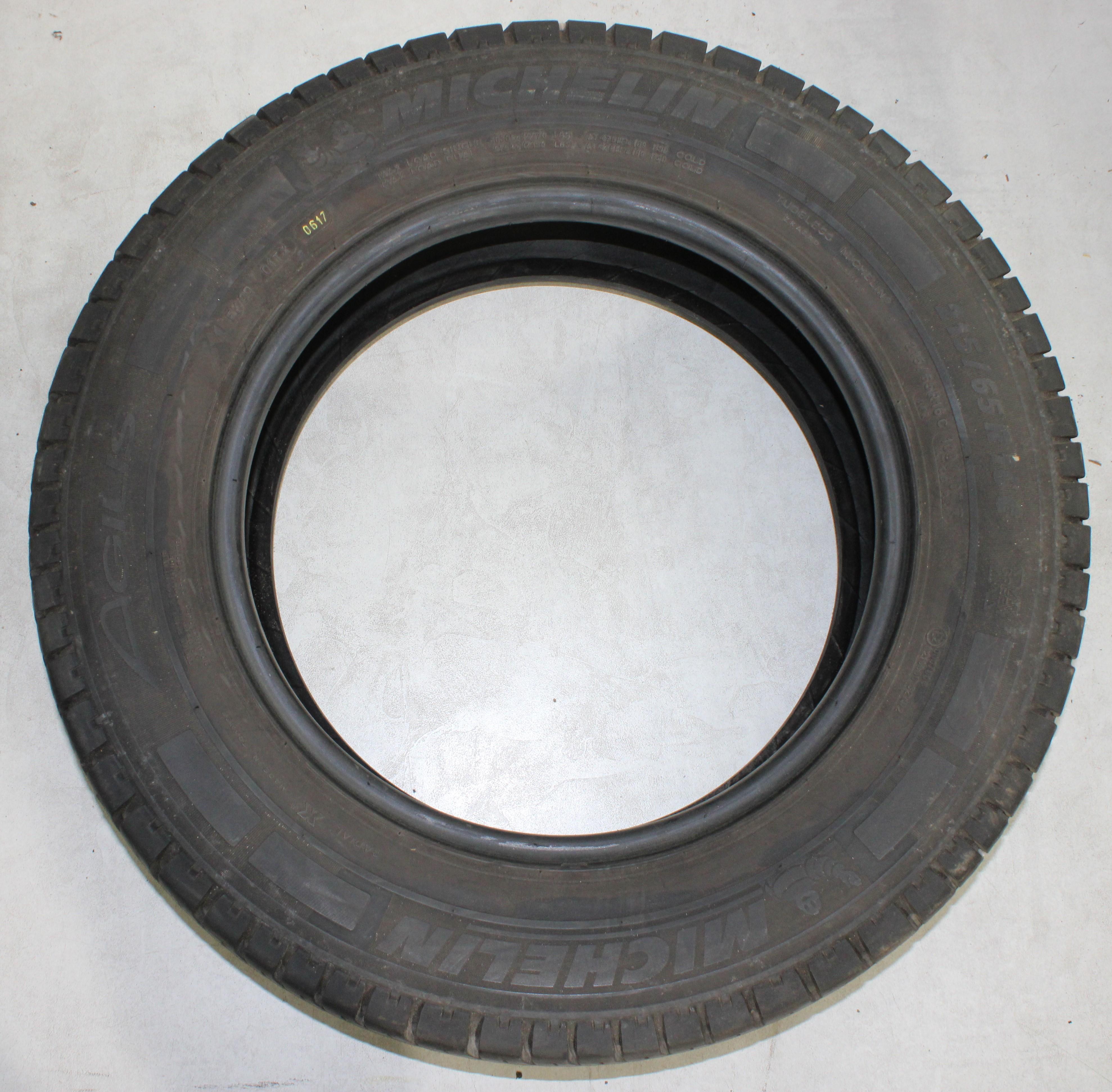 4 x 215/65R16C 109/107T Sommerreifen Michelin Agilis 2x 6,5-7mm und 2x 6-6,5mm 2015/2016/2017/2018