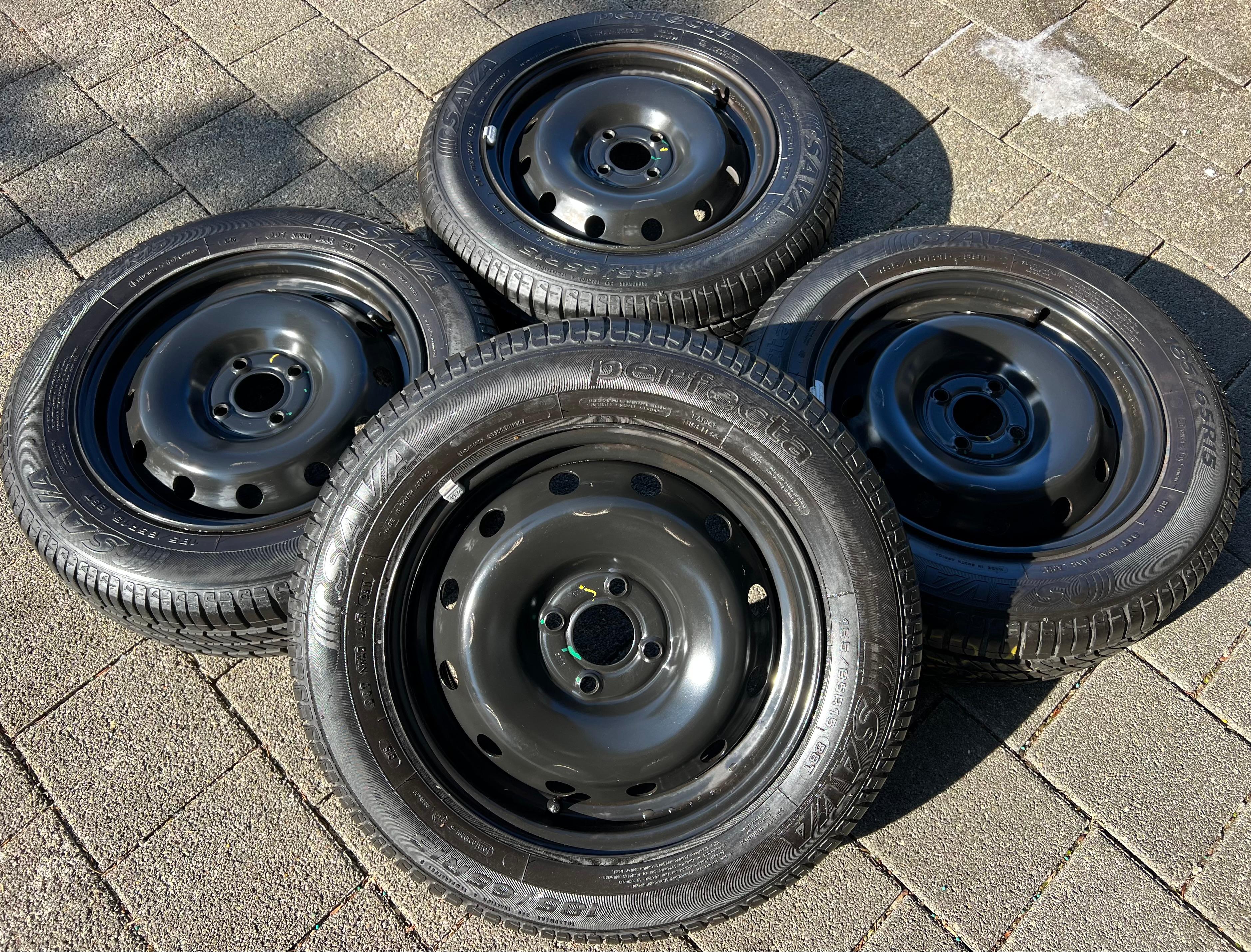 4 SOMMERRÄDER DACIA LOGAN SANDERO 185/65R15 88T SOMMERREIFEN FREIHAUS