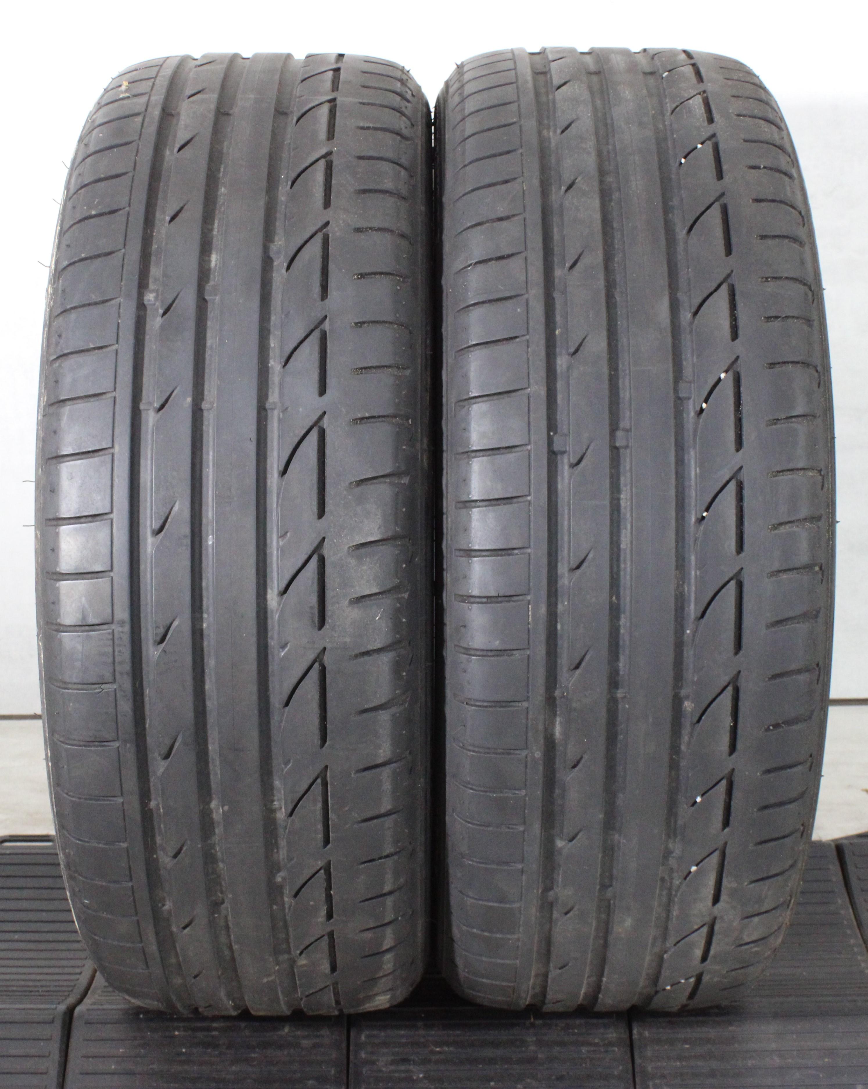 2 x 225/45R19 92W Pneus d'été Bridgestone Potenza S001 Runflat 5-5,5mm 2015