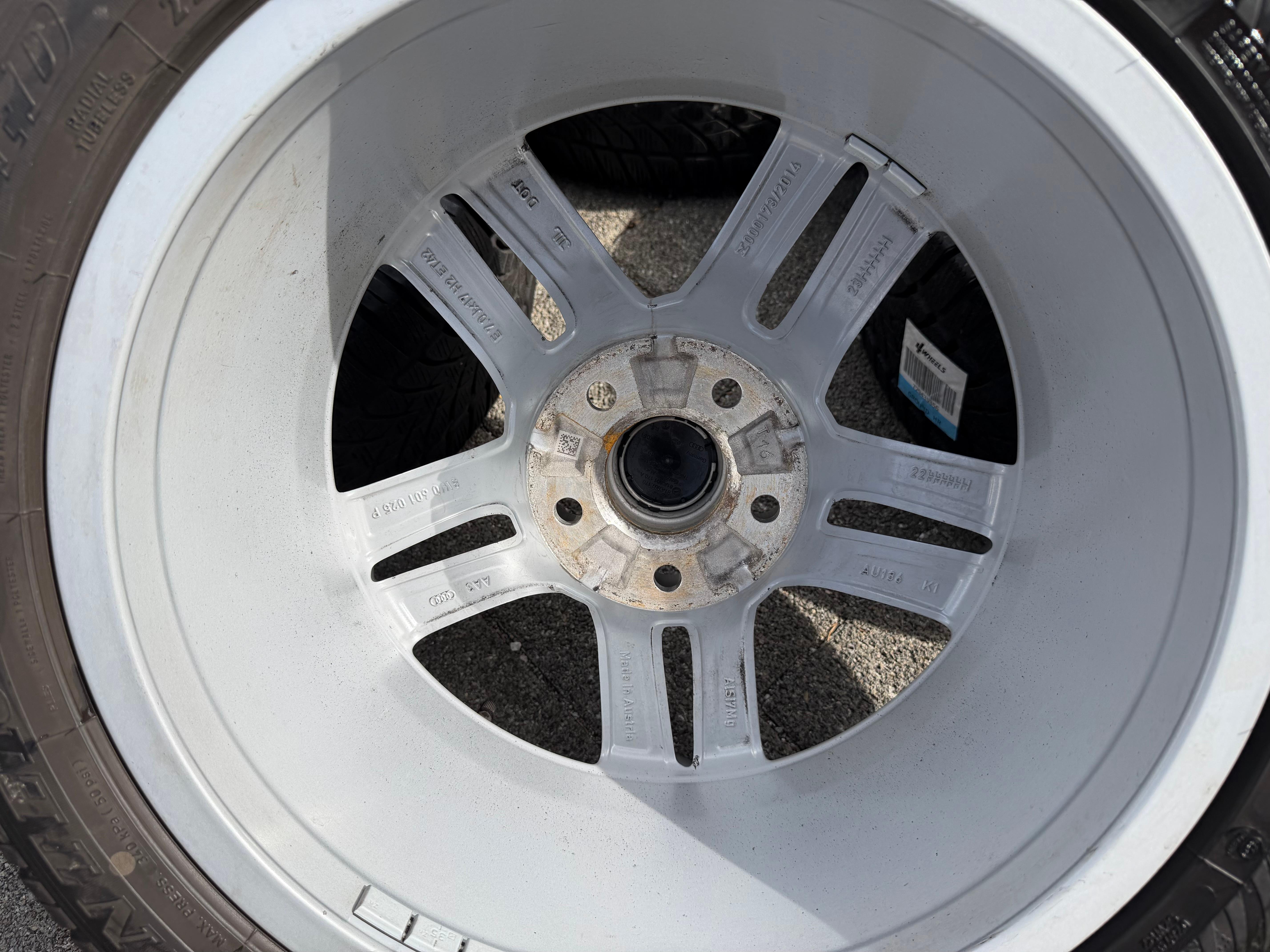 4 Original 17" Alu Winterräder Audi A4 B9 8W 8W0601025P 225/50R17 98H Dunlop 2022