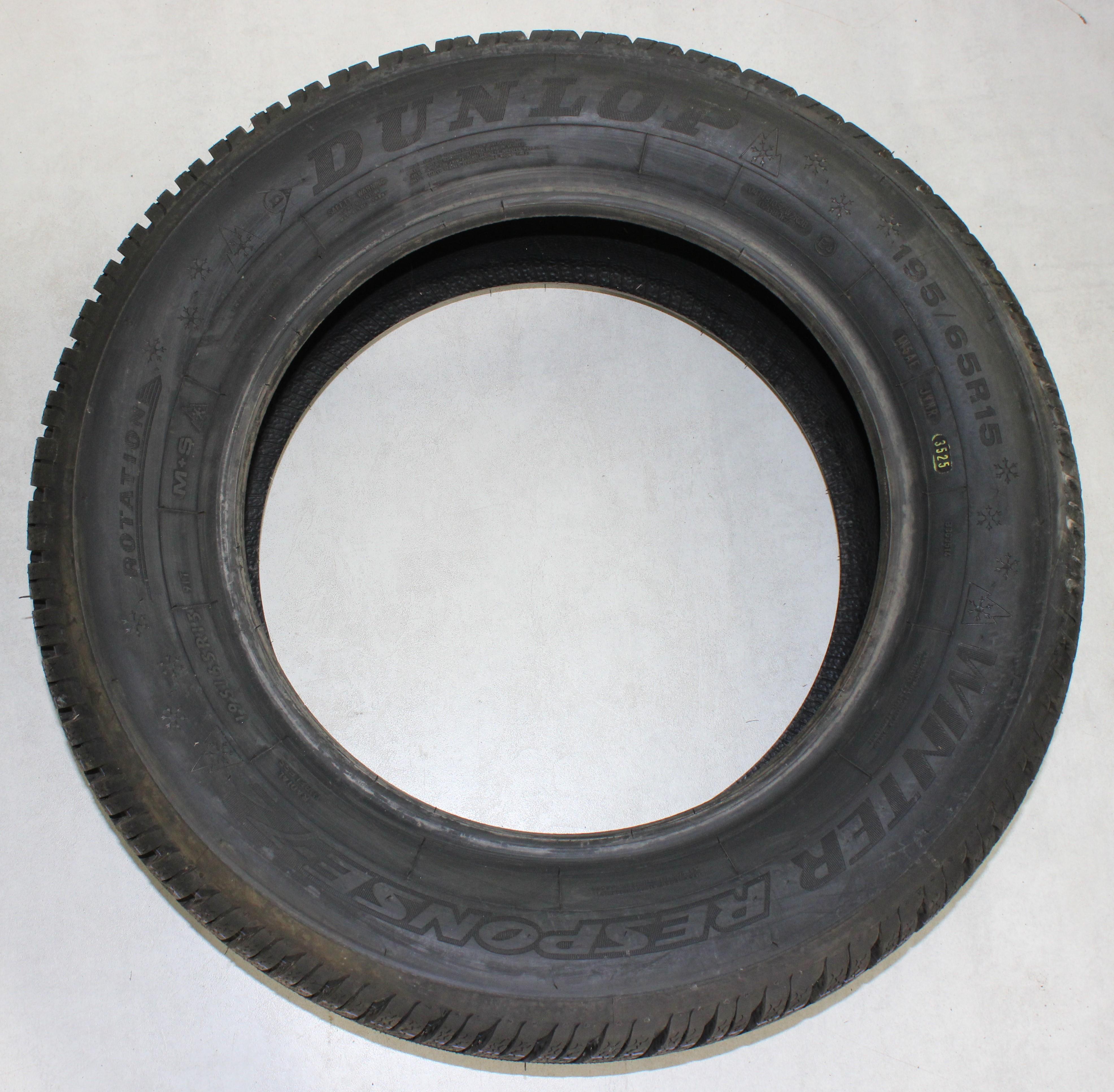 4 x 195/65R15 91T Winterreifen Dunlop Winter Response 2 2025 NEU
