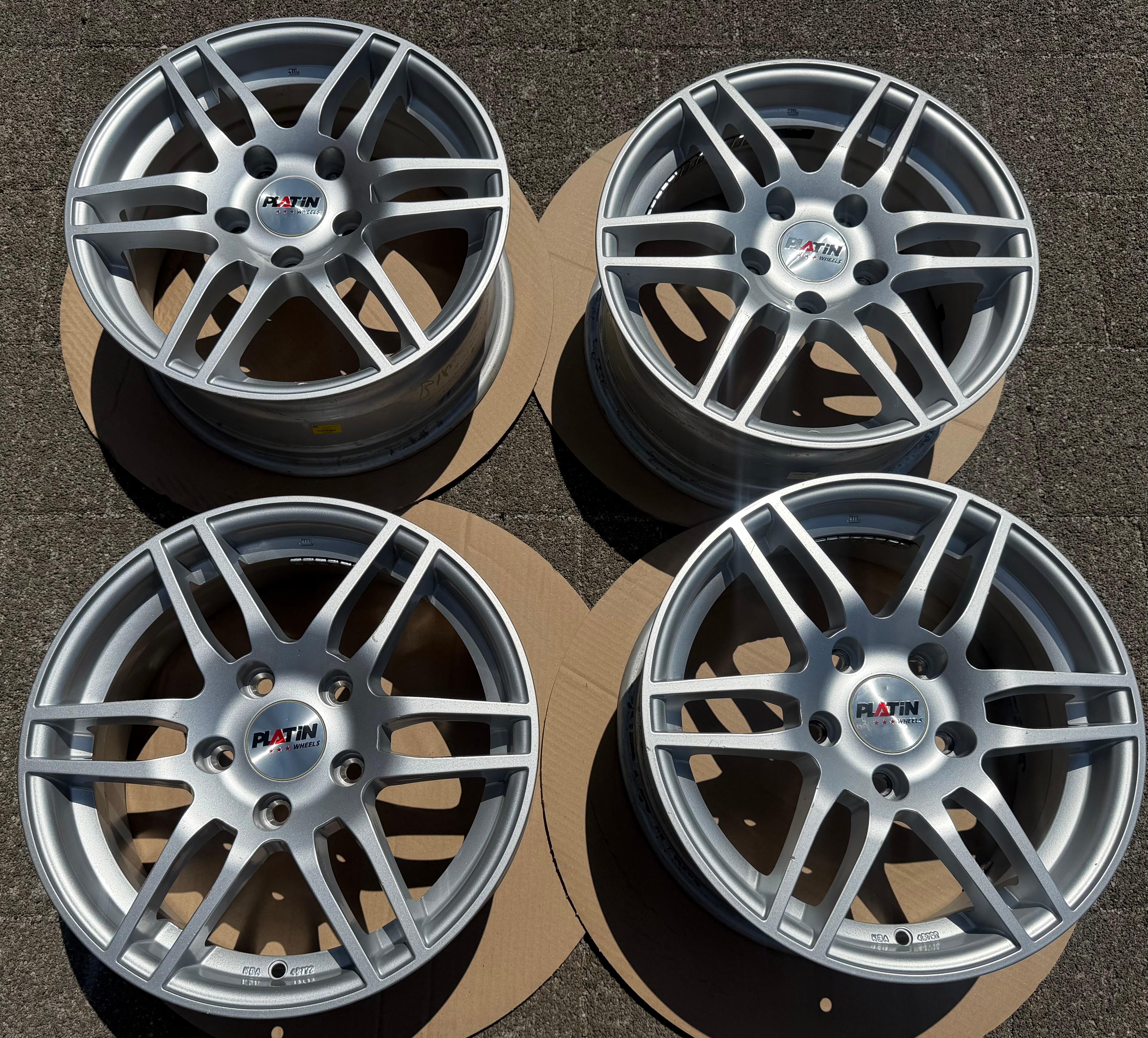 4 Alufelgen 16"  BMW 3ER Reihe E36 E46 E90 E91 E92 E93 Z3 1ER E87 E88 7x16 ET45