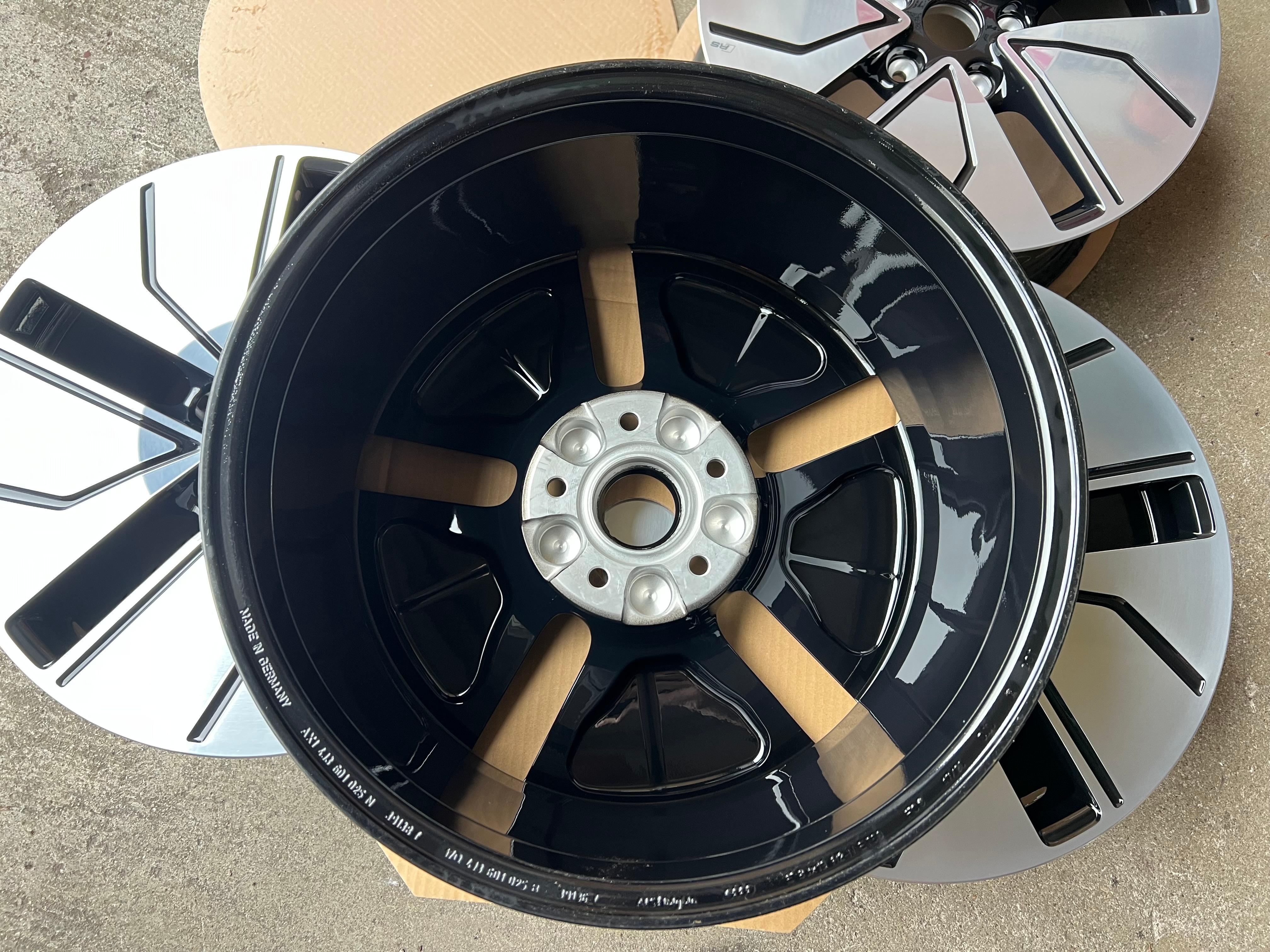4 JANTES ALU 19" ORIGINALES AUDI E-TRON GT 4J 4J3601025N 4J3601025P NEUVES FRANCO DOMICILE