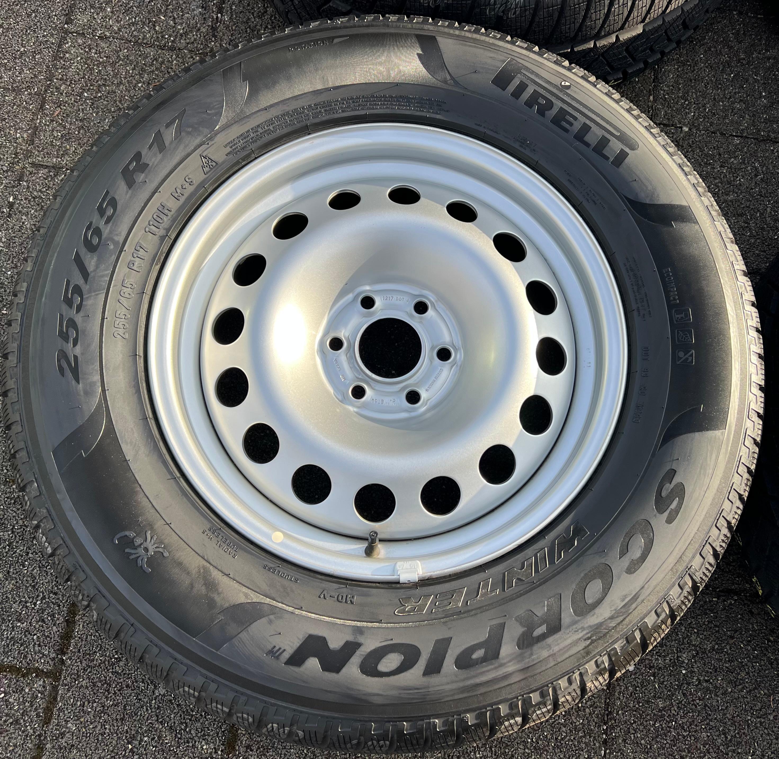 4 ROUES D'HIVER 17" MERCEDES X-CLASS 470 NISSAN NAVARA RENAULT ALASKAN RDKS NEUVES