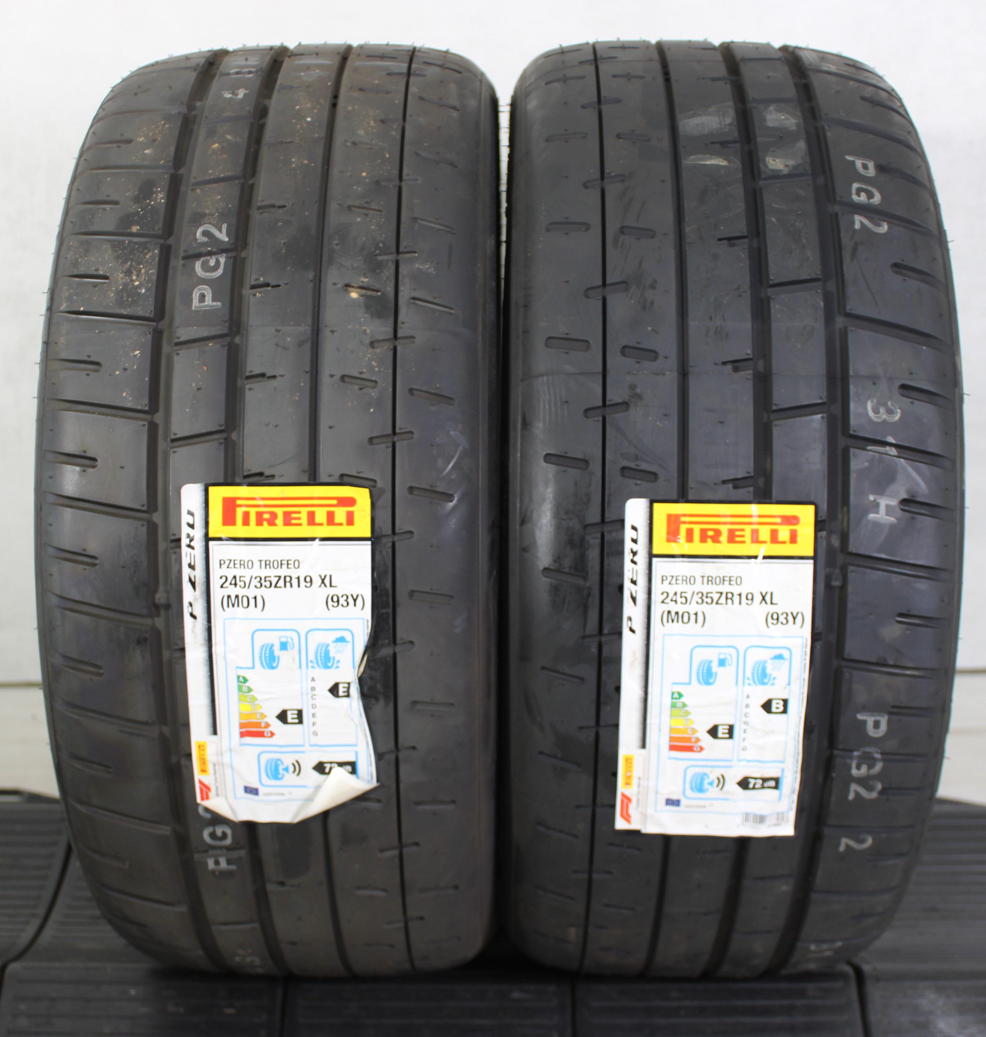 2 x 245/35R19 93Y Sommerreifen Pirelli Pzero Trofeo R MO1 2020 NEU Freihaus