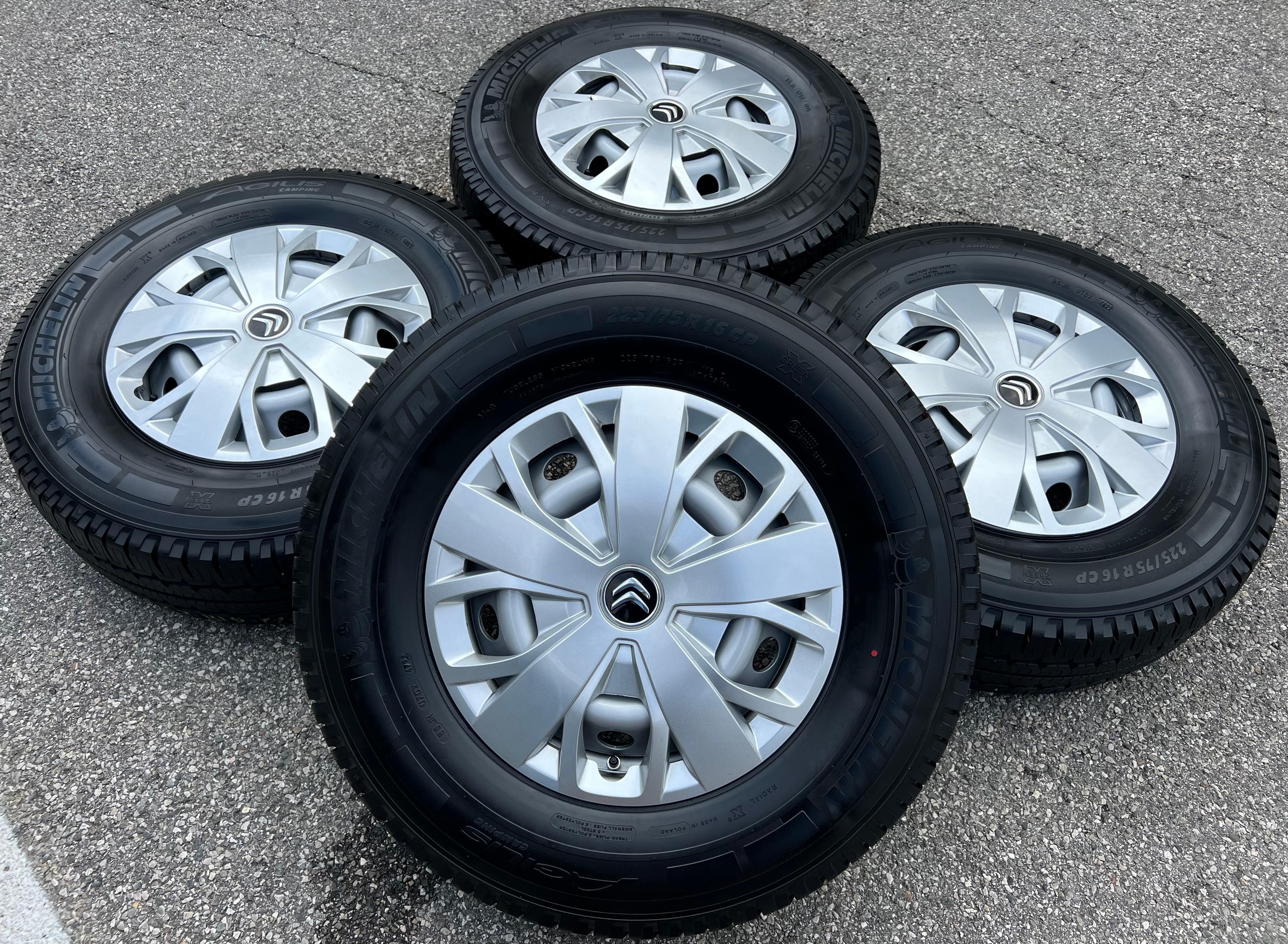 4 SOMMERRÄDER PEUGEOT BOXER FIAT DUCATO CITROEN JUMPER 5x130 225/75R16C 2022