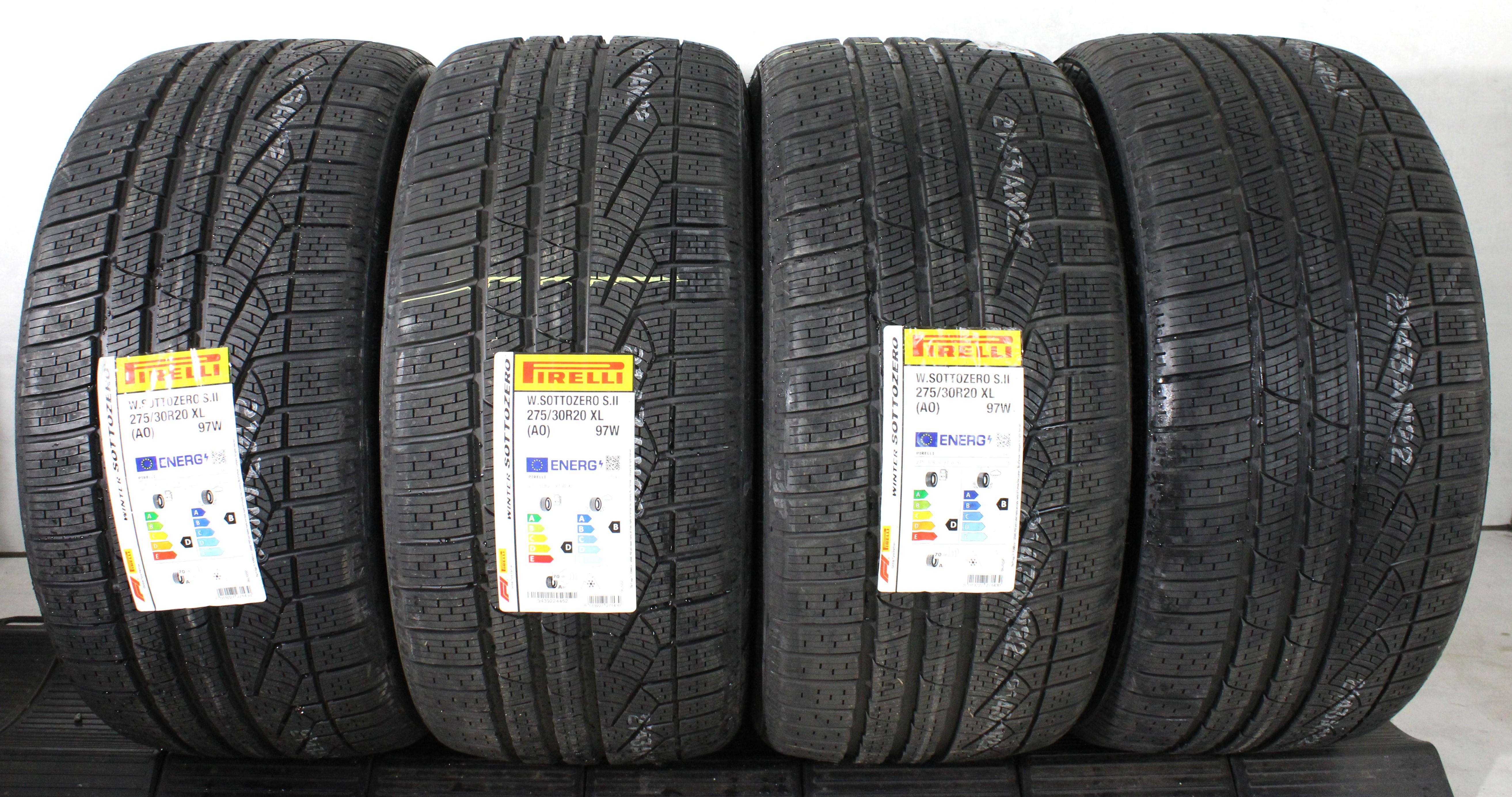 4 x 275/30R20 97W Winterreifen Pirelli Sottozero Winter 270 Serie 2 AO 2022 NEU