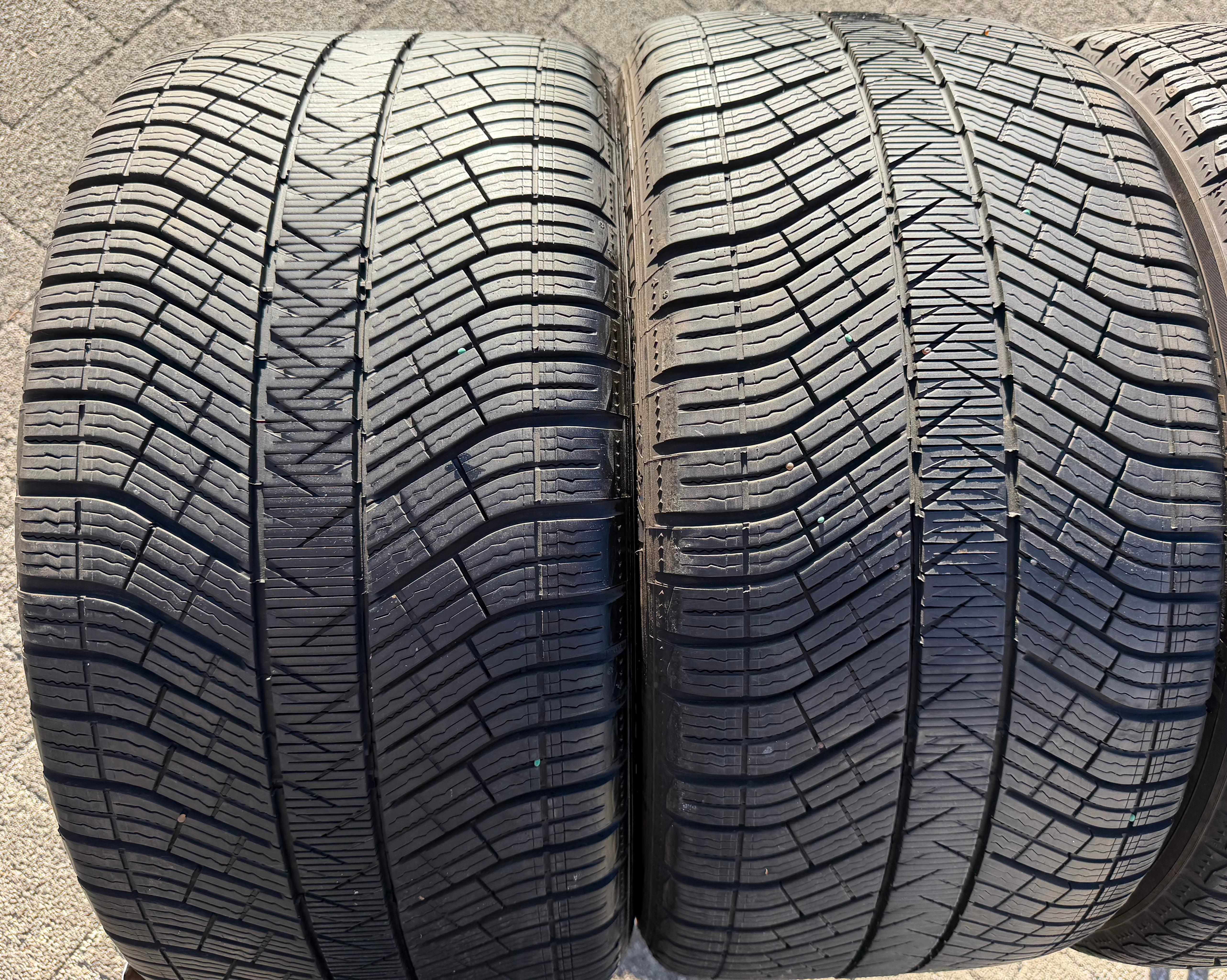 4 ruedas de invierno de aleación originales de 20" para Porsche Panamera 971 971698025B 971698025C Michelin RDKS