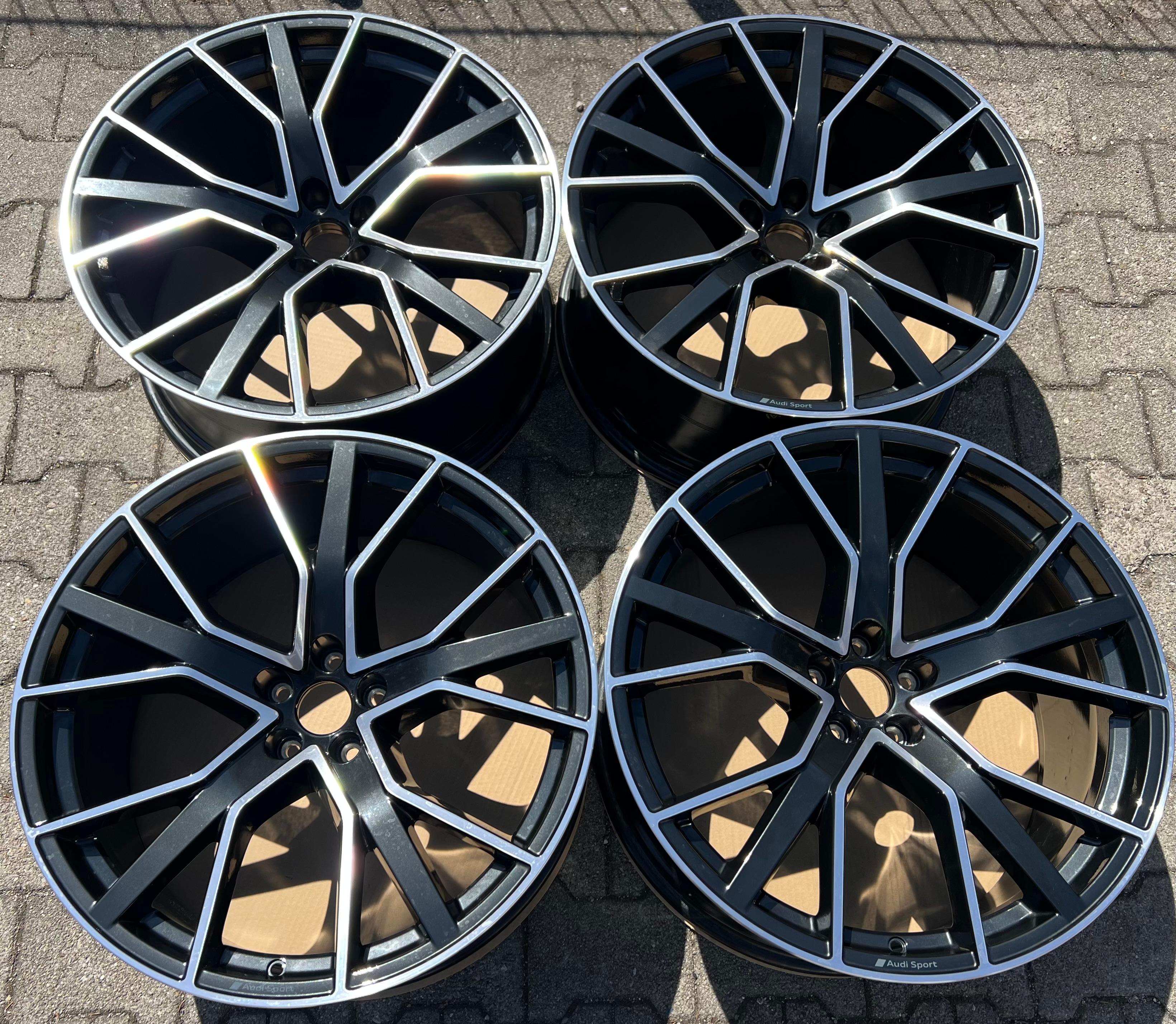 4 ORIGINAL 22" ALUMINIUM WHEELS AUDI Q8 4M8601025CQ 10x22 ET21 WHEELS FREEHOUSE