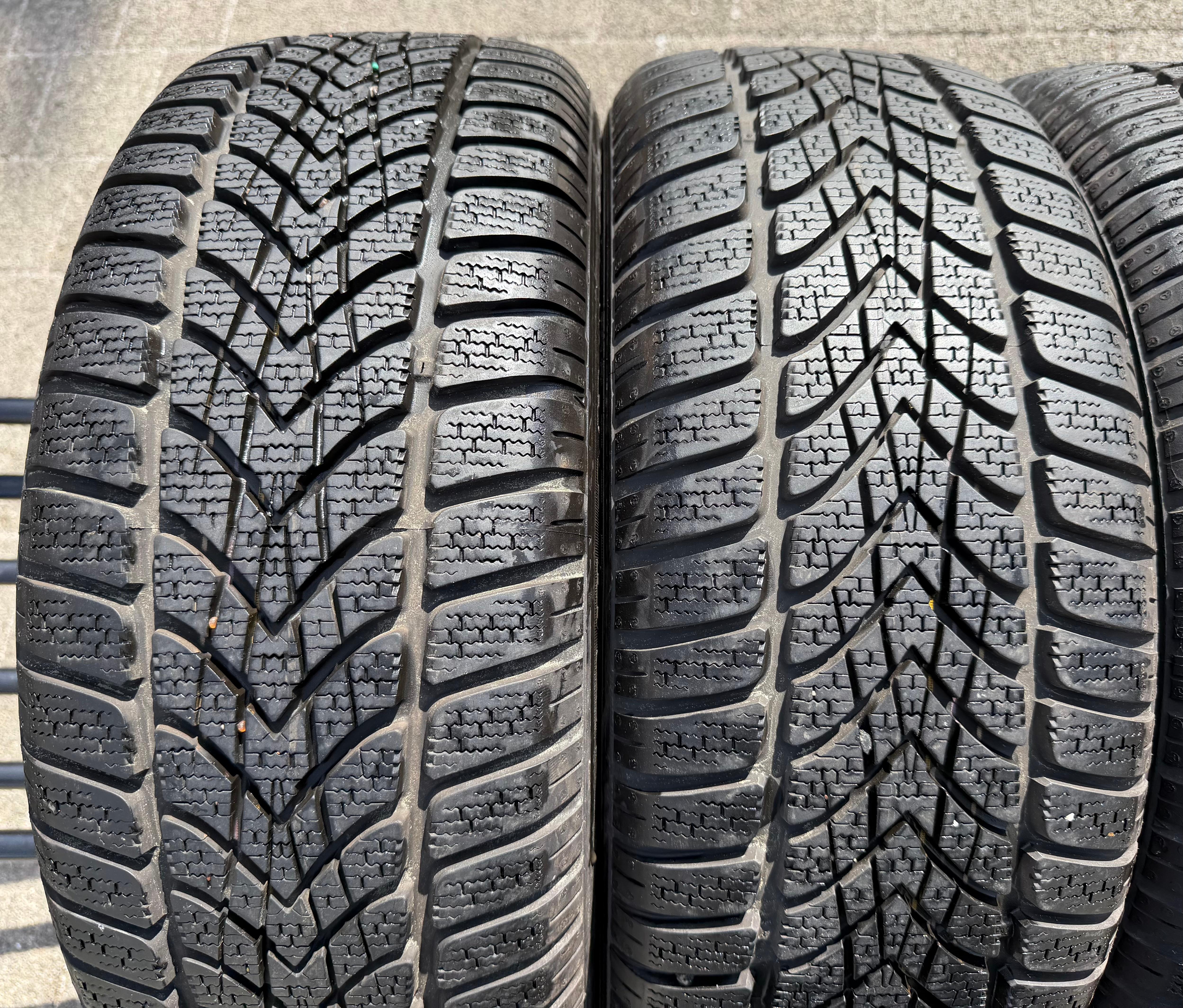 4 Winterräder VW Golf 7 Audi A3 8V Seat Leon 5F Skoda Octavia 5E 205/55R16 91H Dunlop